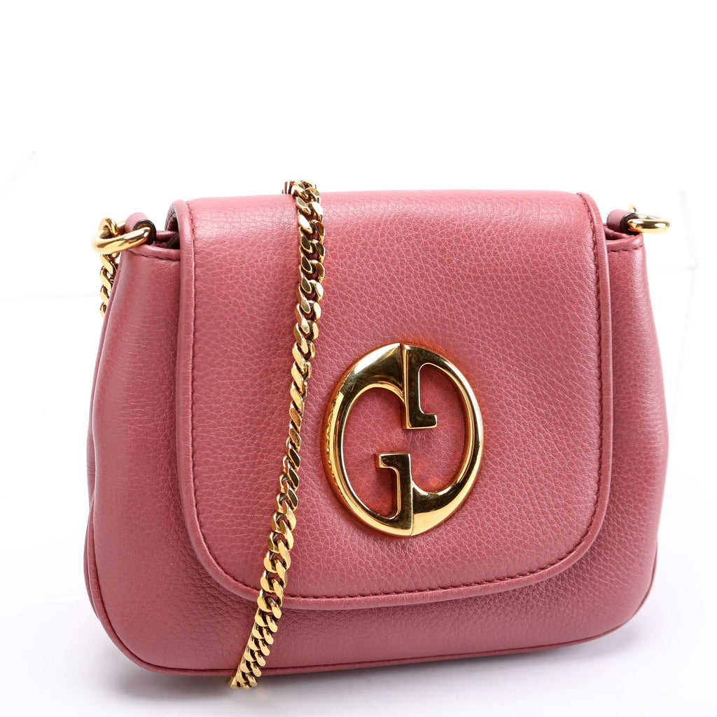 251821 1973 Chain Bag Small Pink