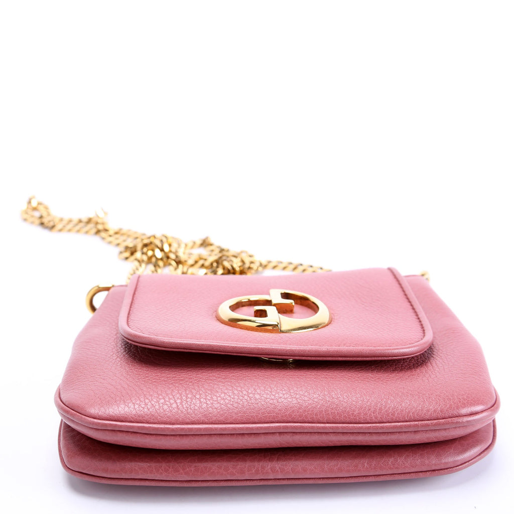251821 1973 Chain Bag Small Pink