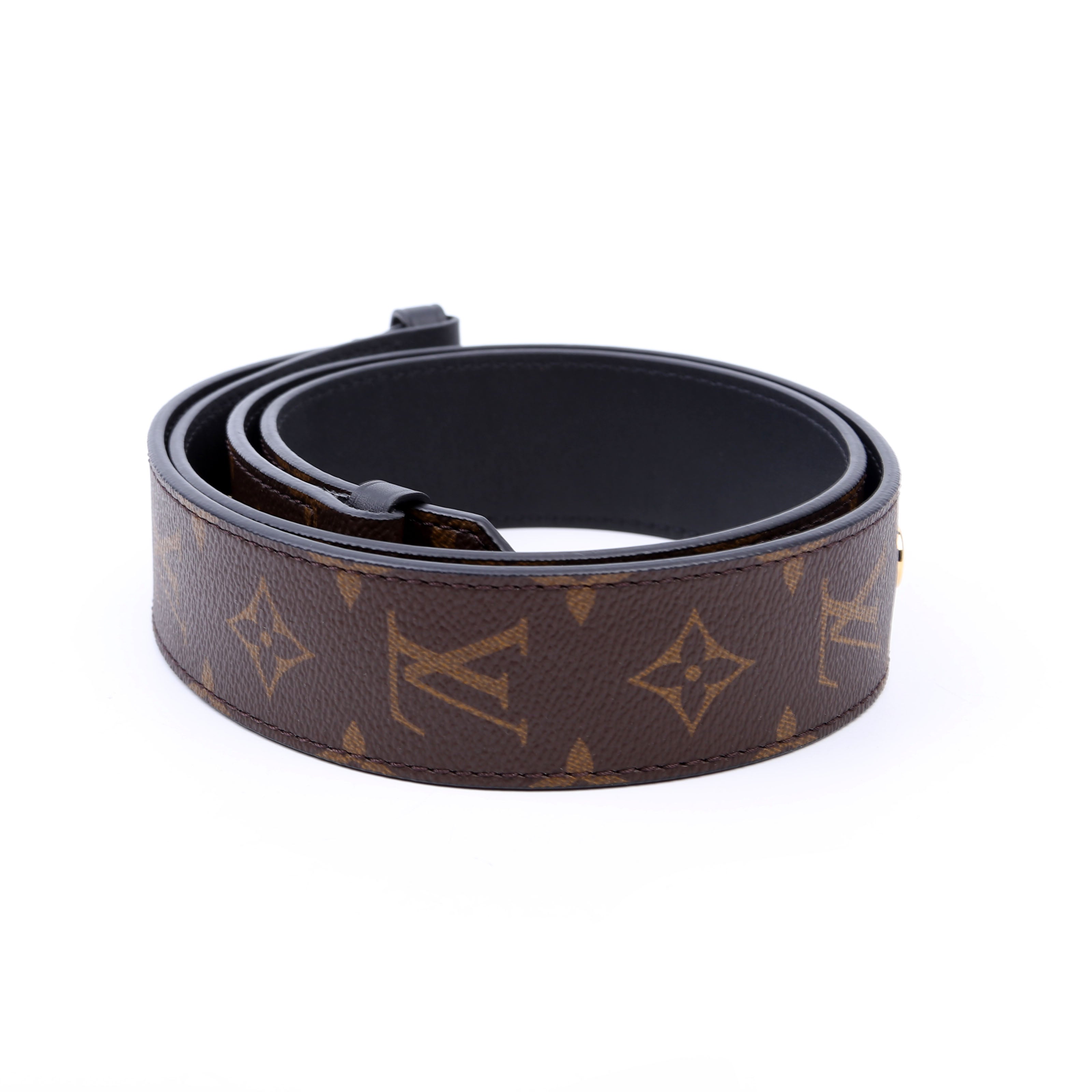 Bandouliere Adjustable Monogram Strap Black