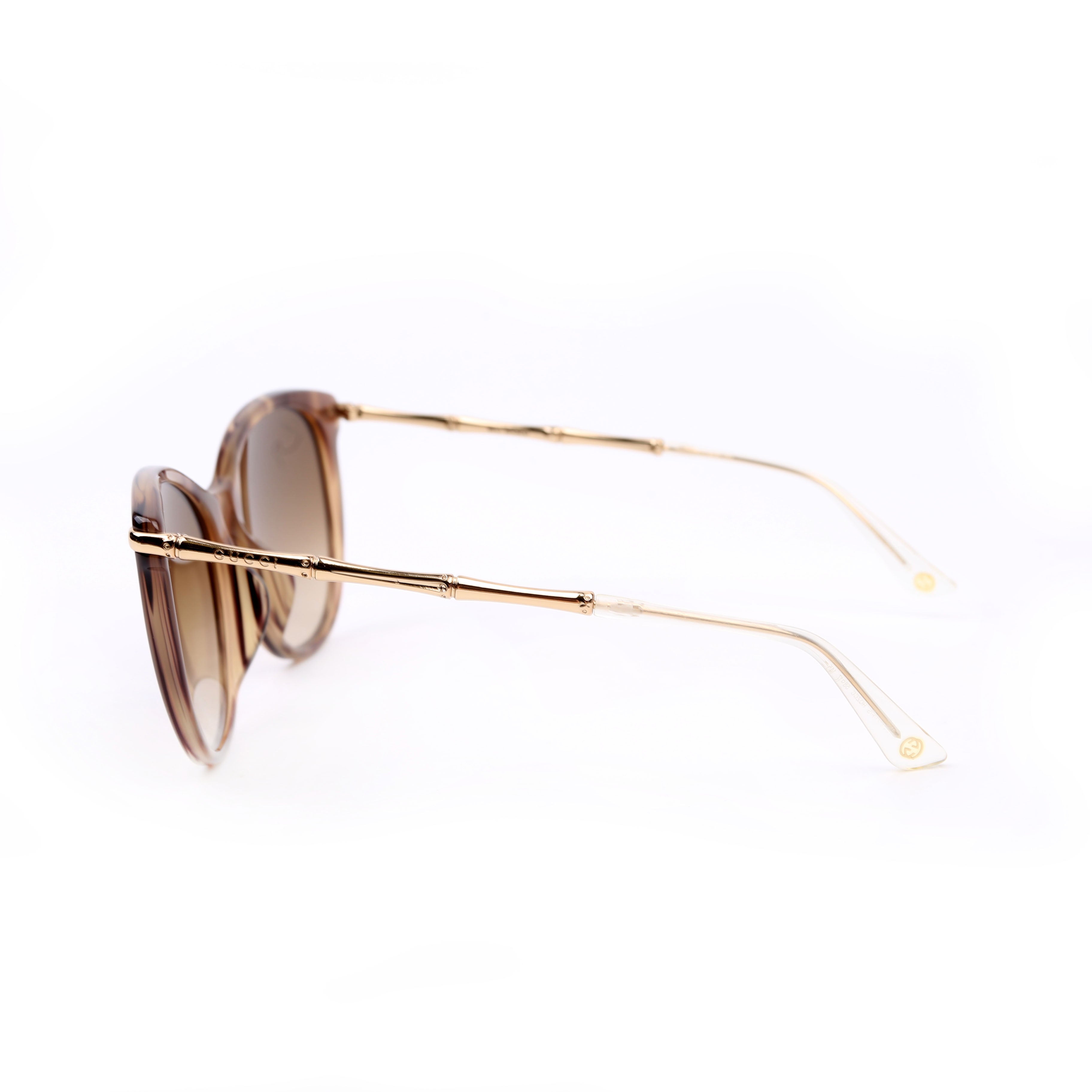 GG3777/F/S Bamboo Sunglasses Brown