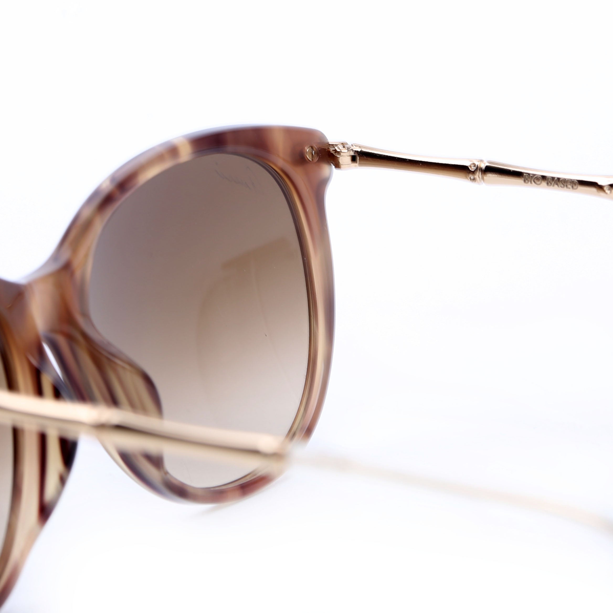 GG3777/F/S Bamboo Sunglasses Brown