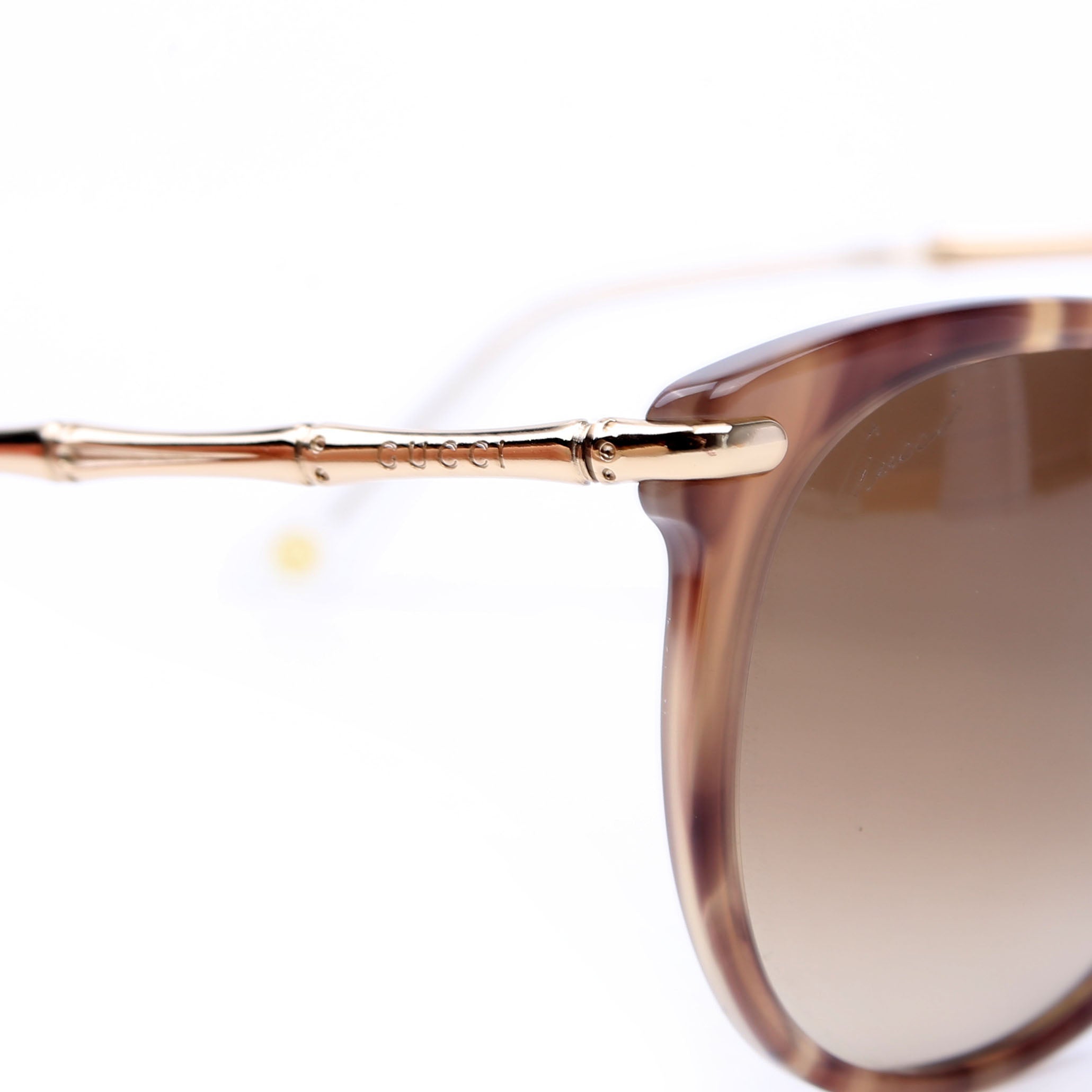 GG3777/F/S Bamboo Sunglasses Brown
