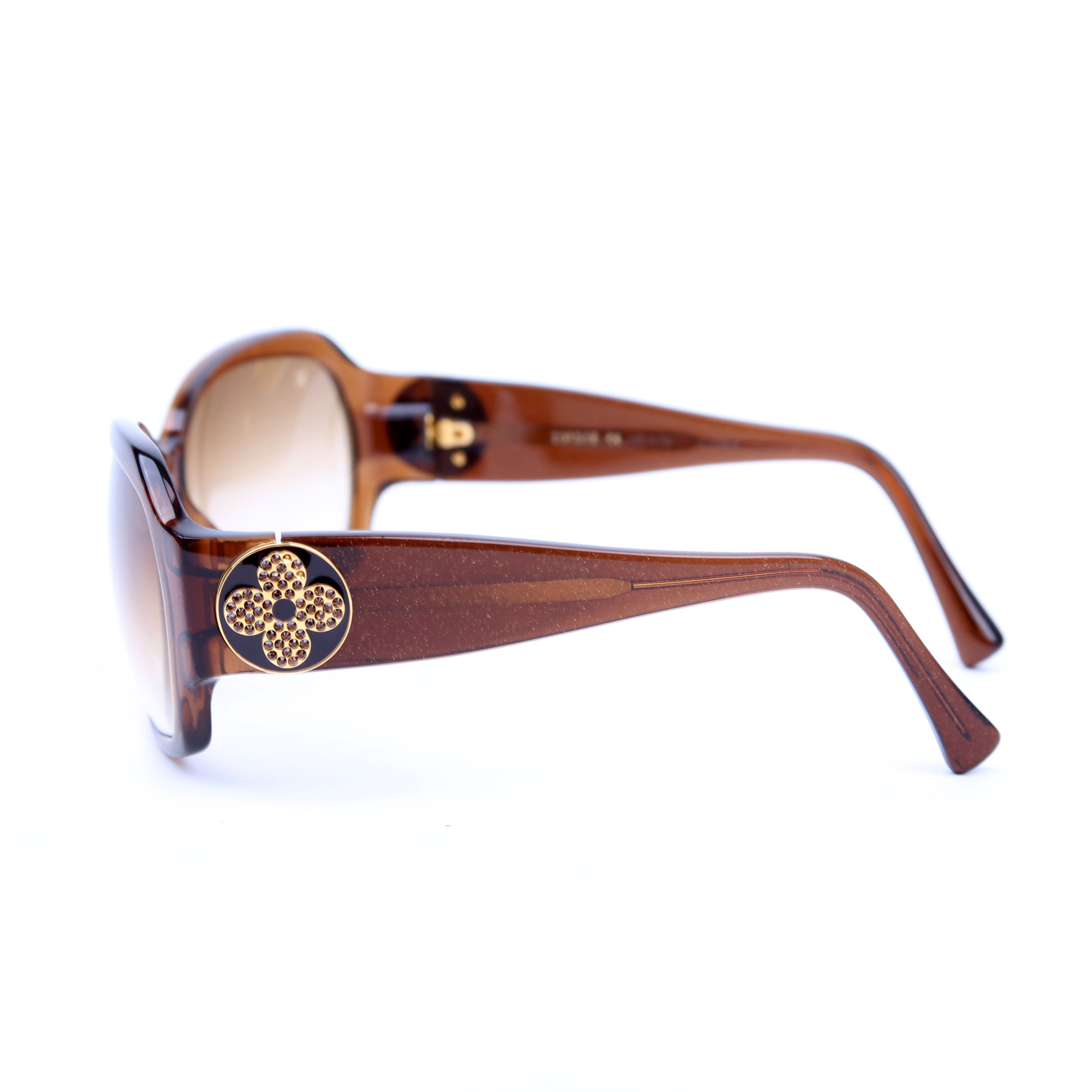 Z0135E Ursula Strass Sunglasses Bronze