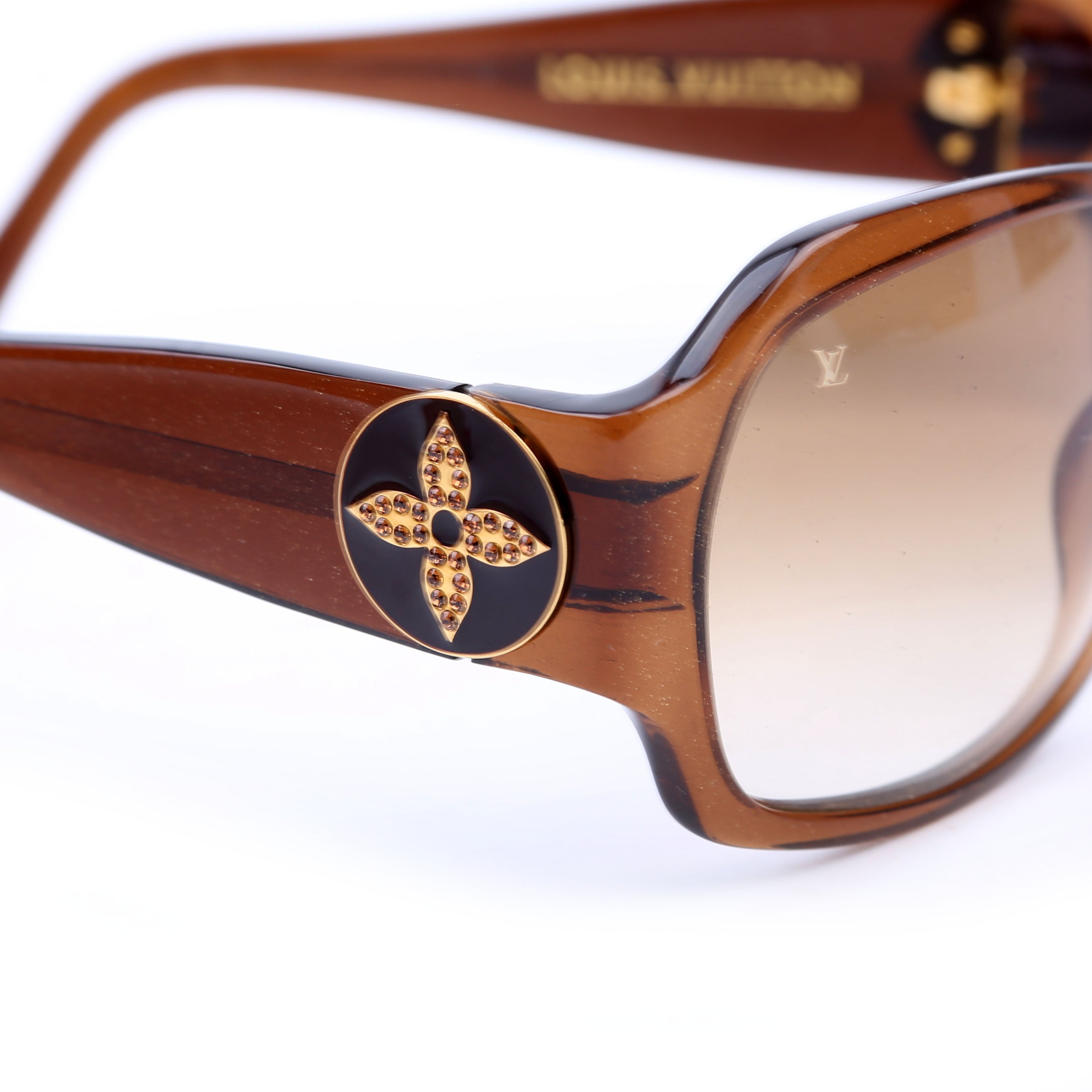 Z0135E Ursula Strass Sunglasses Bronze