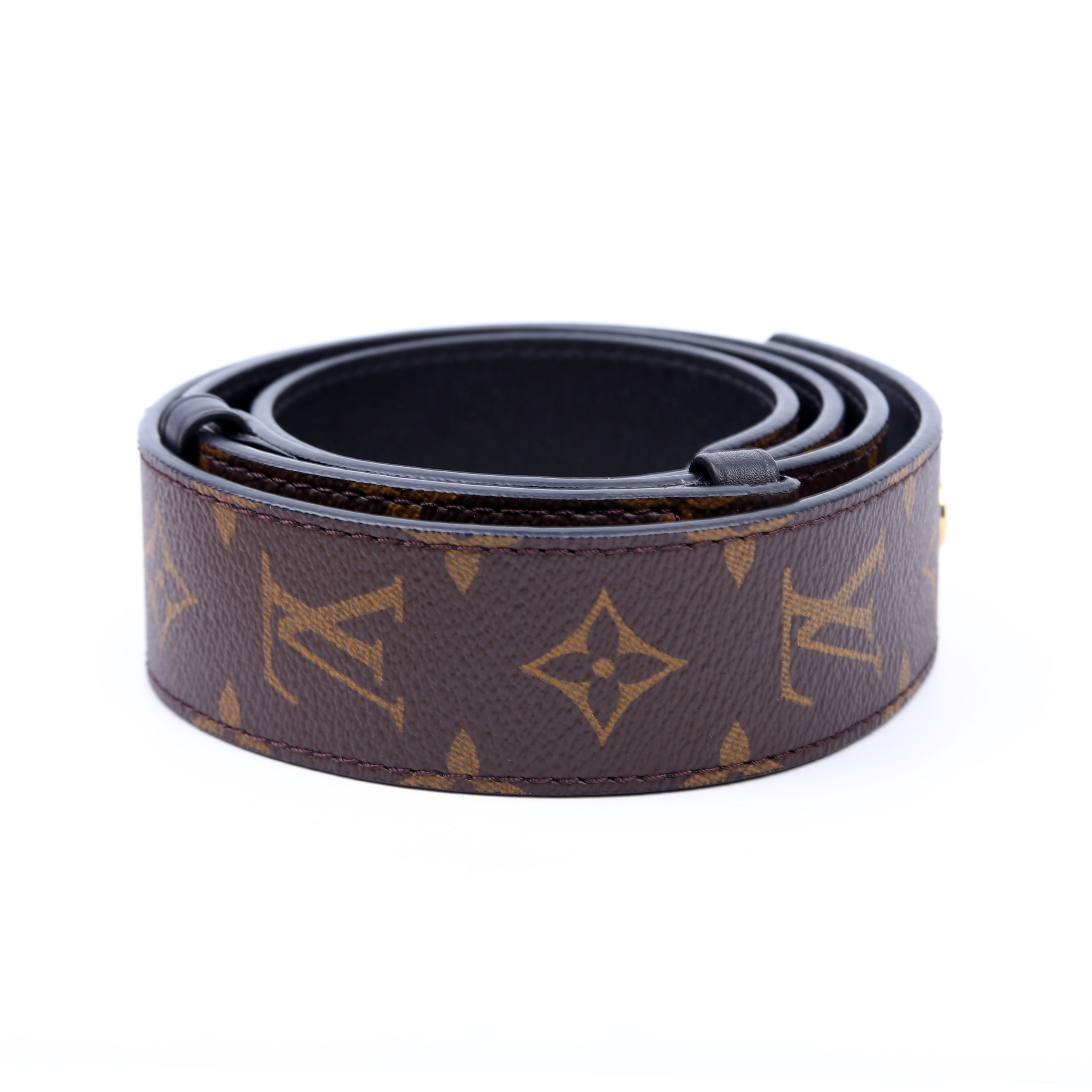 Bandouliere Adjustable Monogram Strap Black