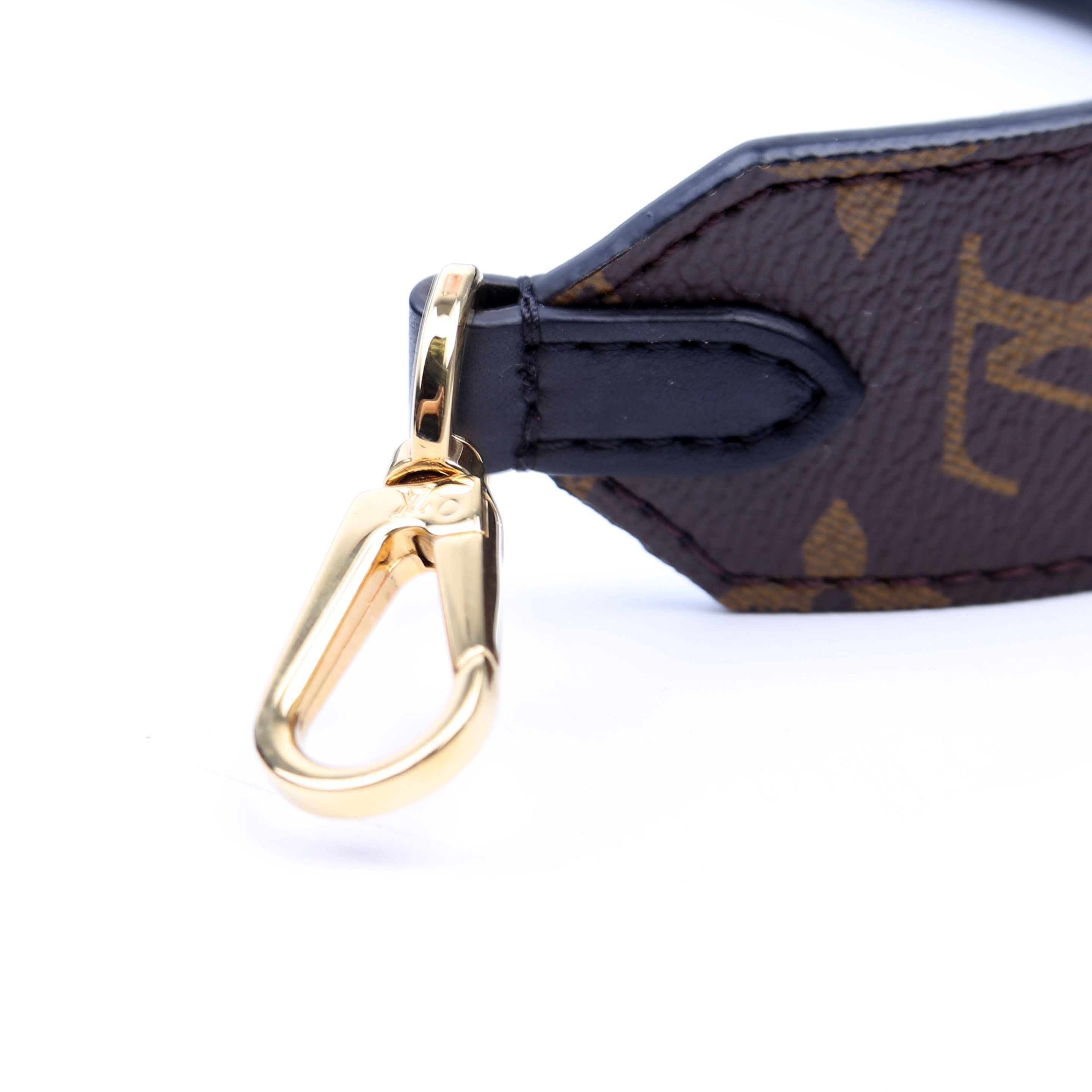 Bandouliere Adjustable Monogram Strap Black