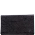 Checkbook Cover Epi Black