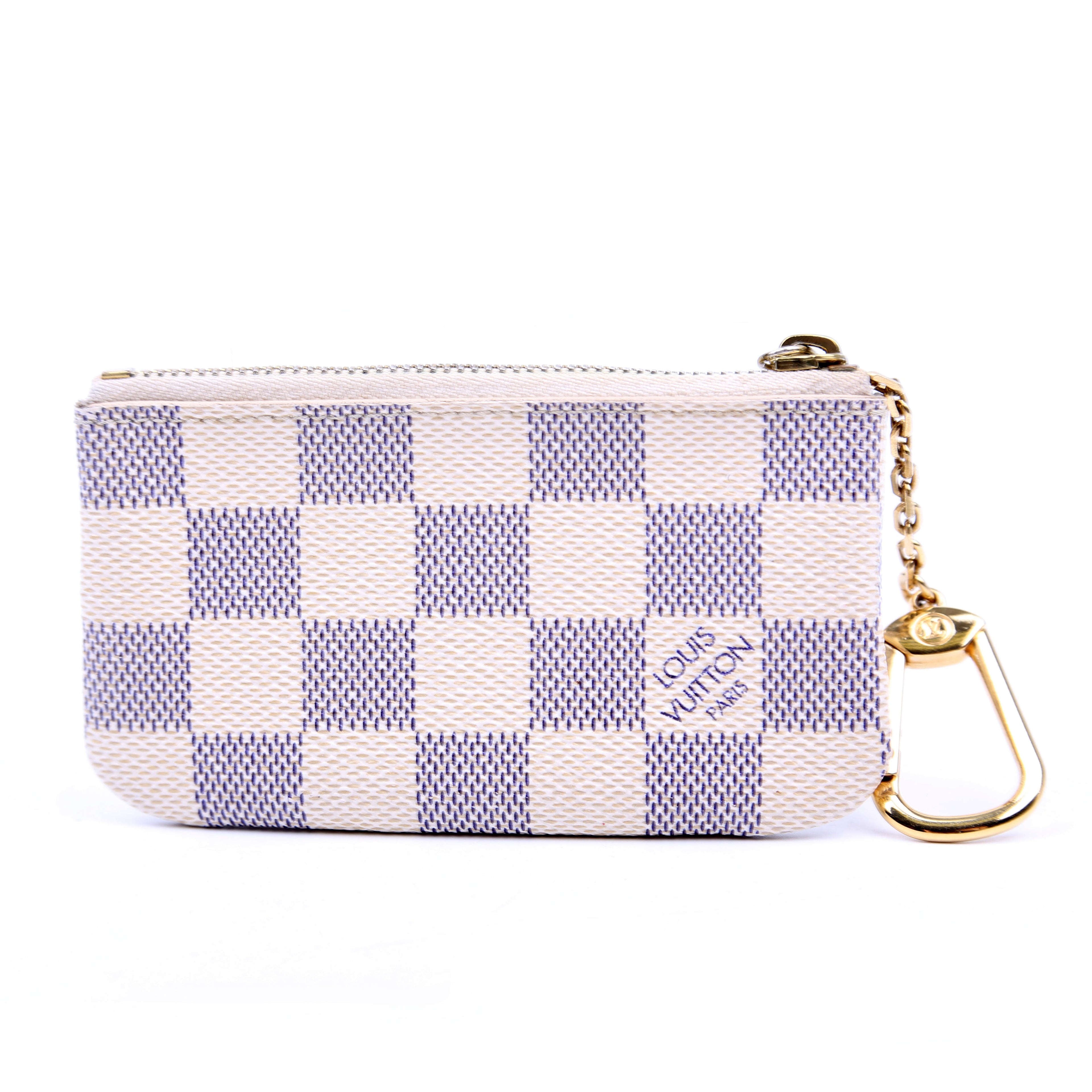 Pochette Cles Damier Azur