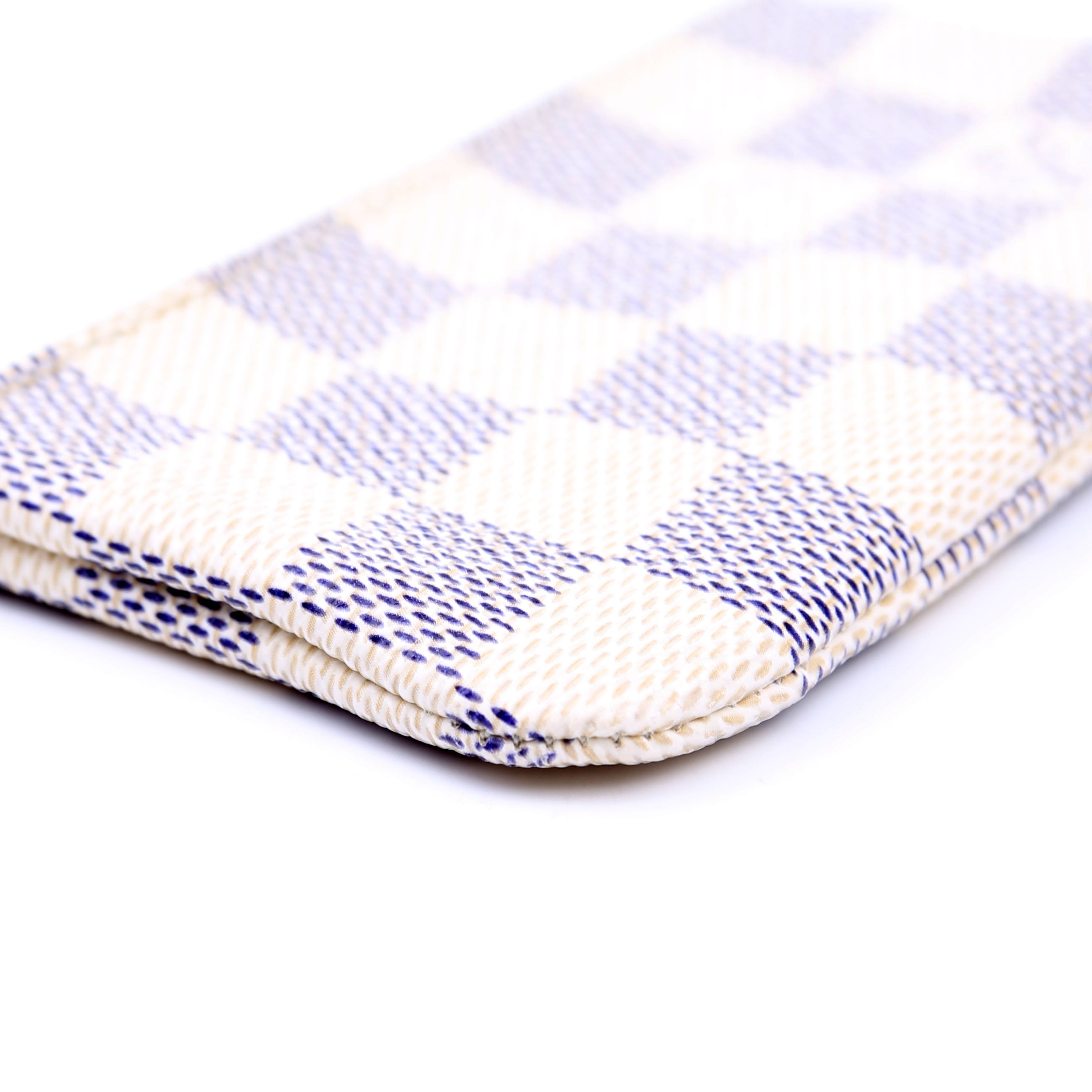 Pochette Cles Damier Azur