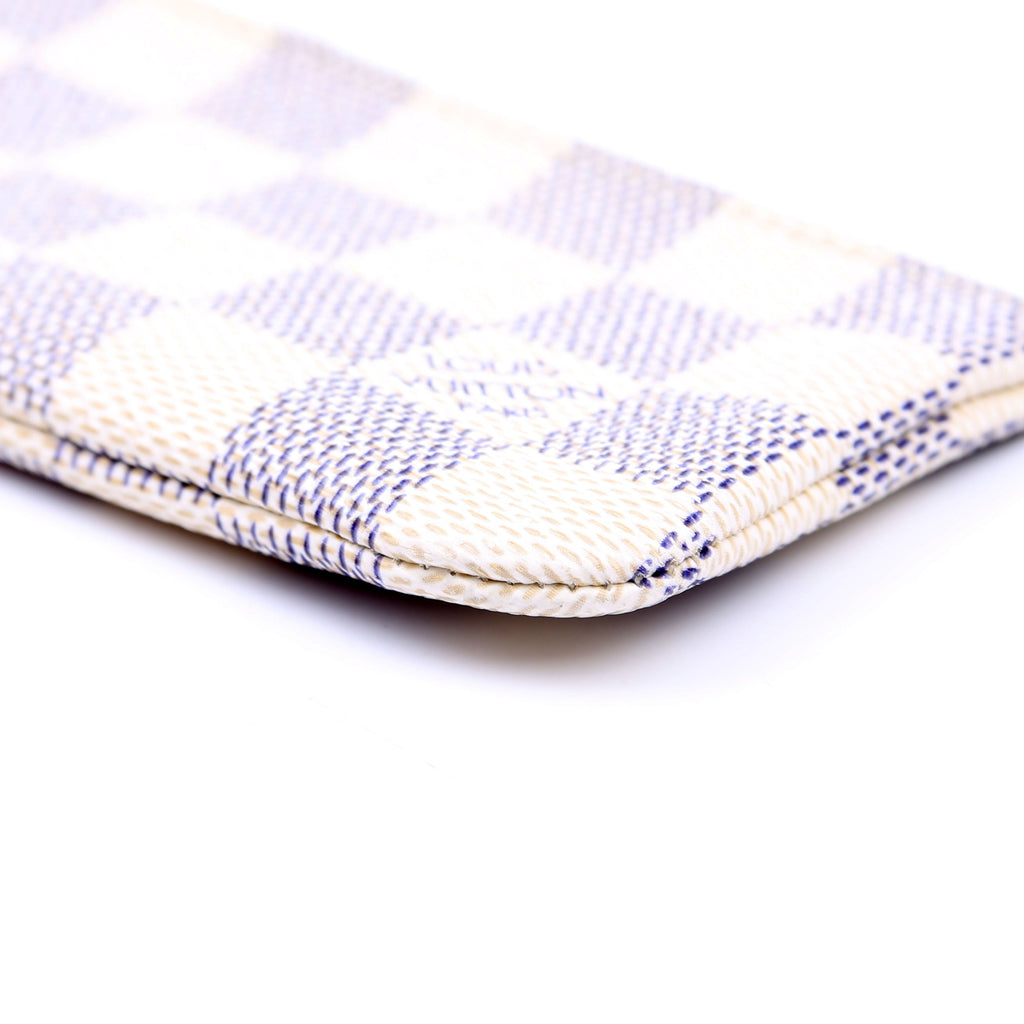 Pochette Cles Damier Azur