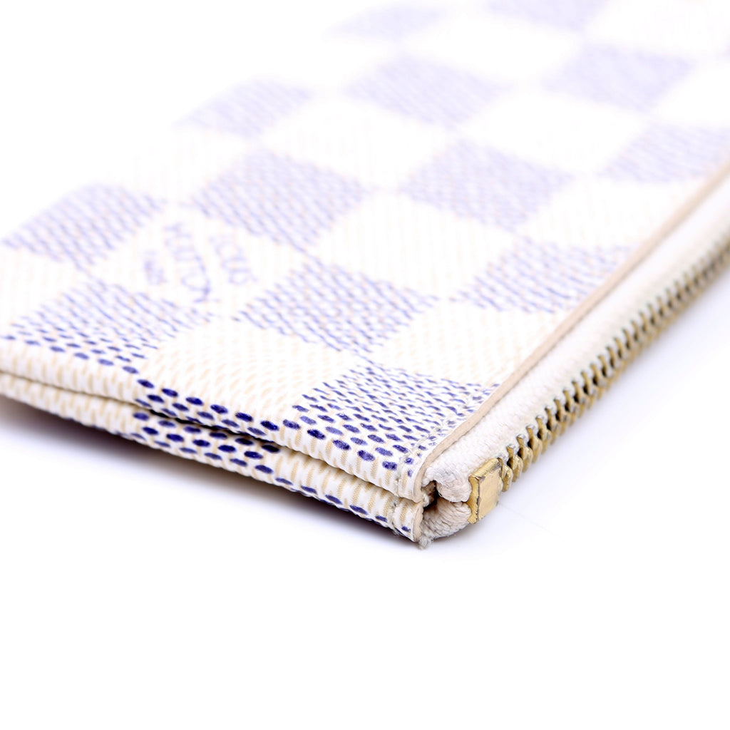 Pochette Cles Damier Azur