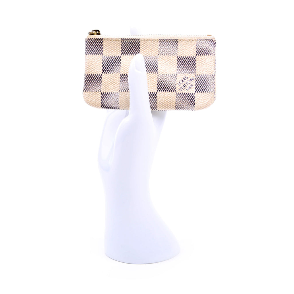 Pochette Cles Damier Azur