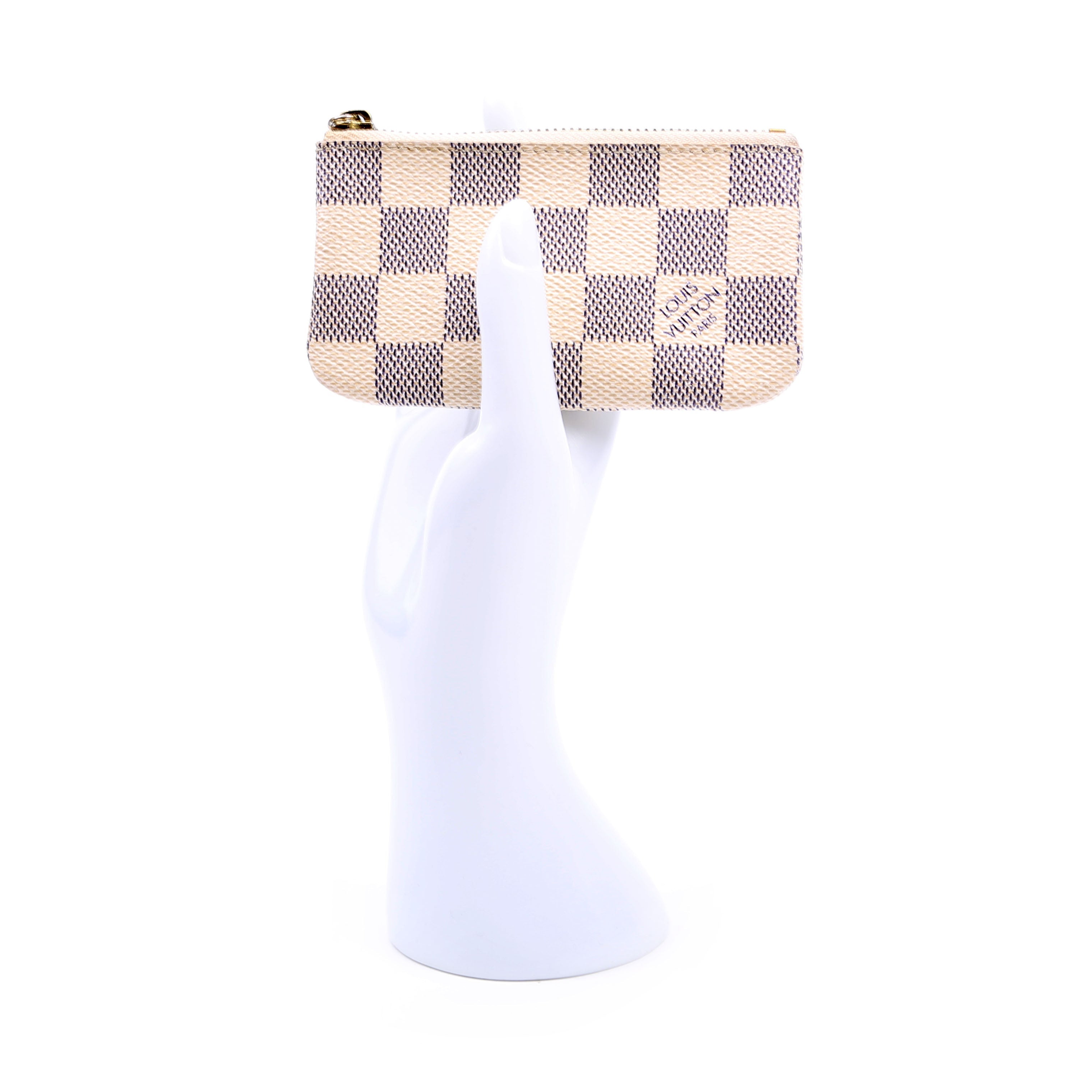 Pochette Cles Damier Azur