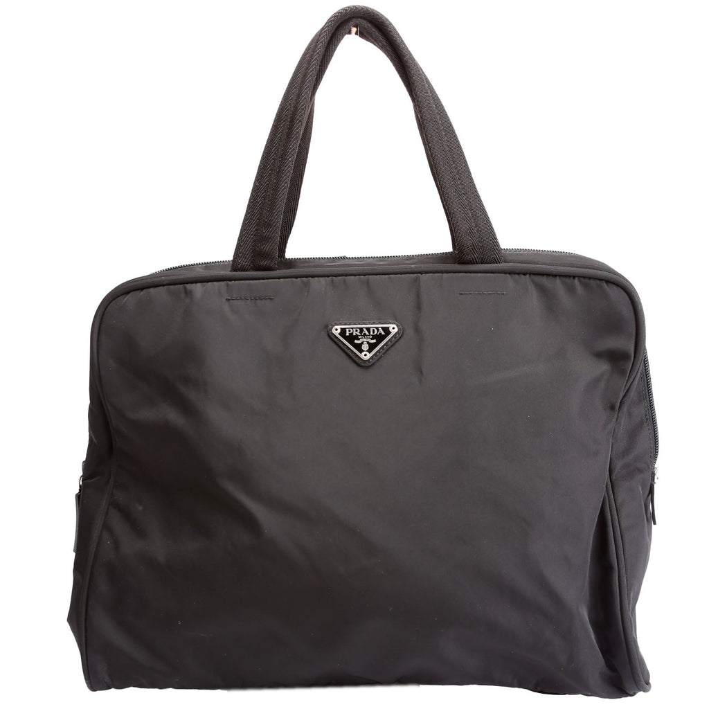 Nylon Top Handle Vintage Black