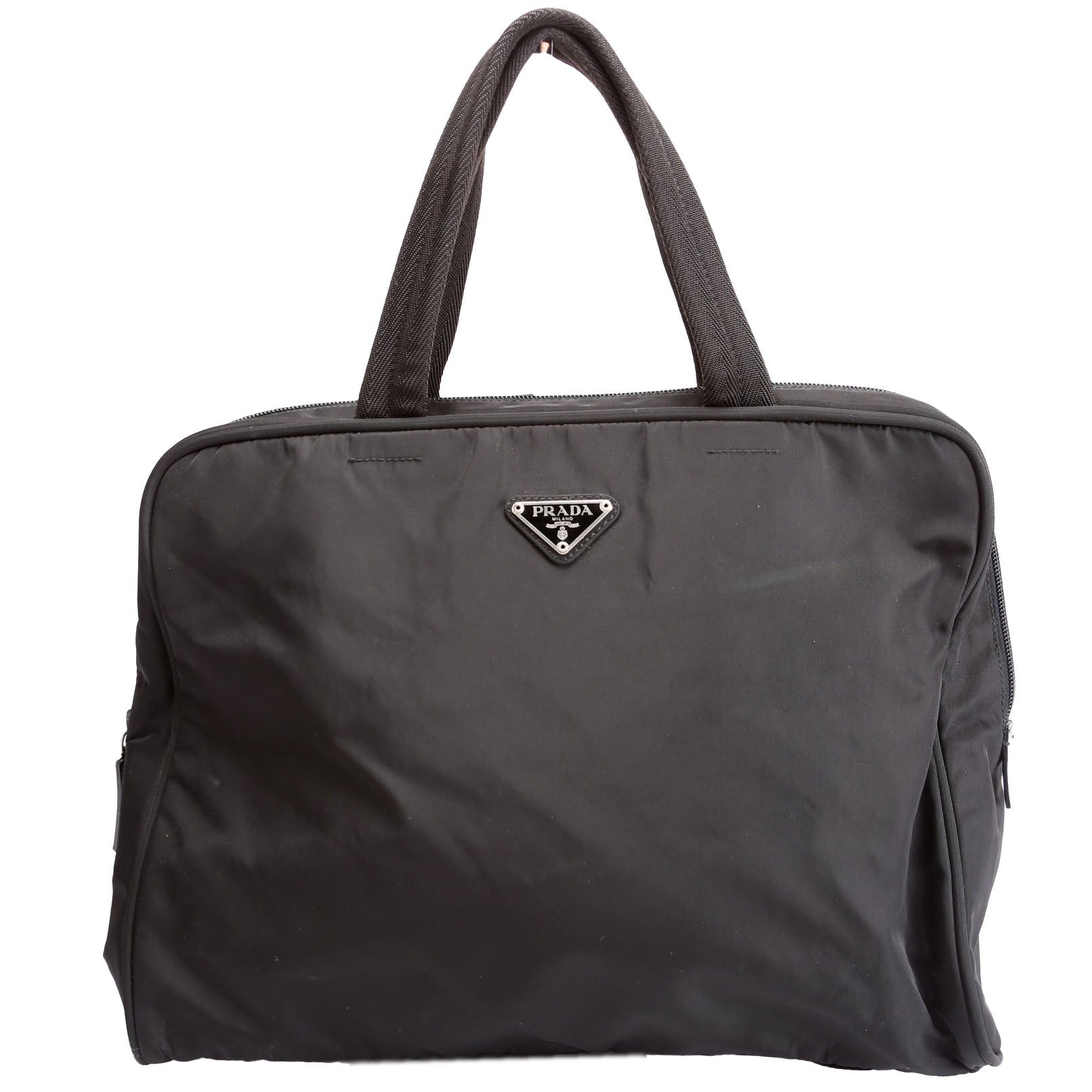 Nylon Top Handle Vintage Black
