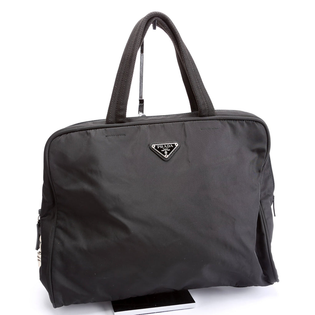 Nylon Top Handle Vintage Black