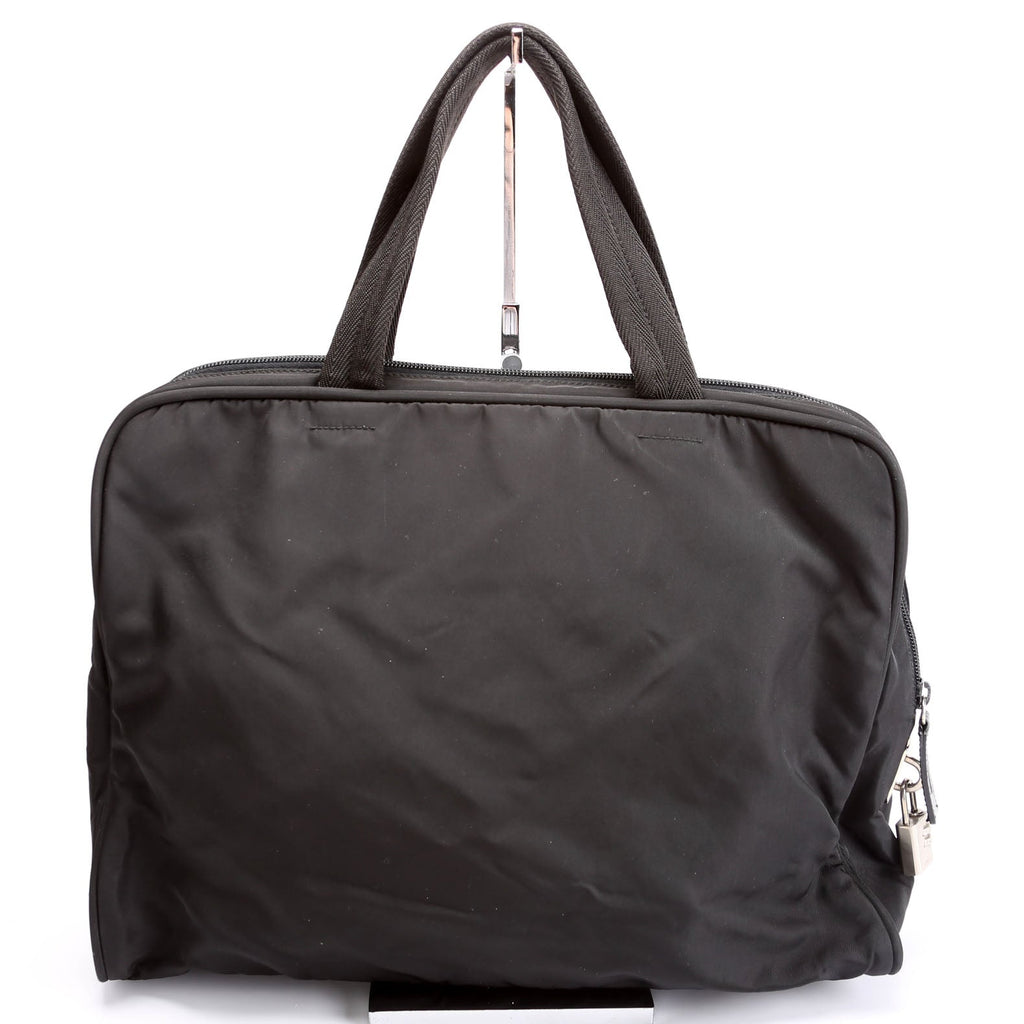 Nylon Top Handle Vintage Black