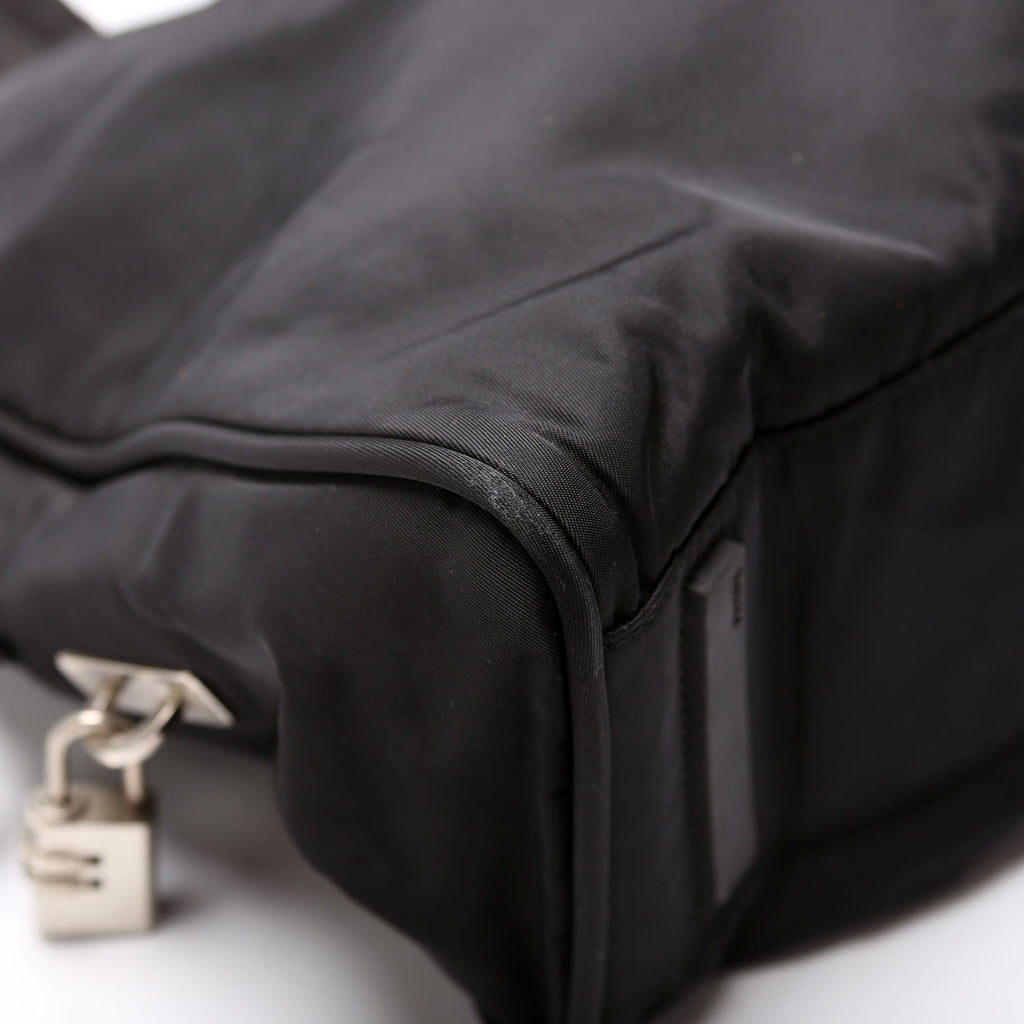 Nylon Top Handle Vintage Black