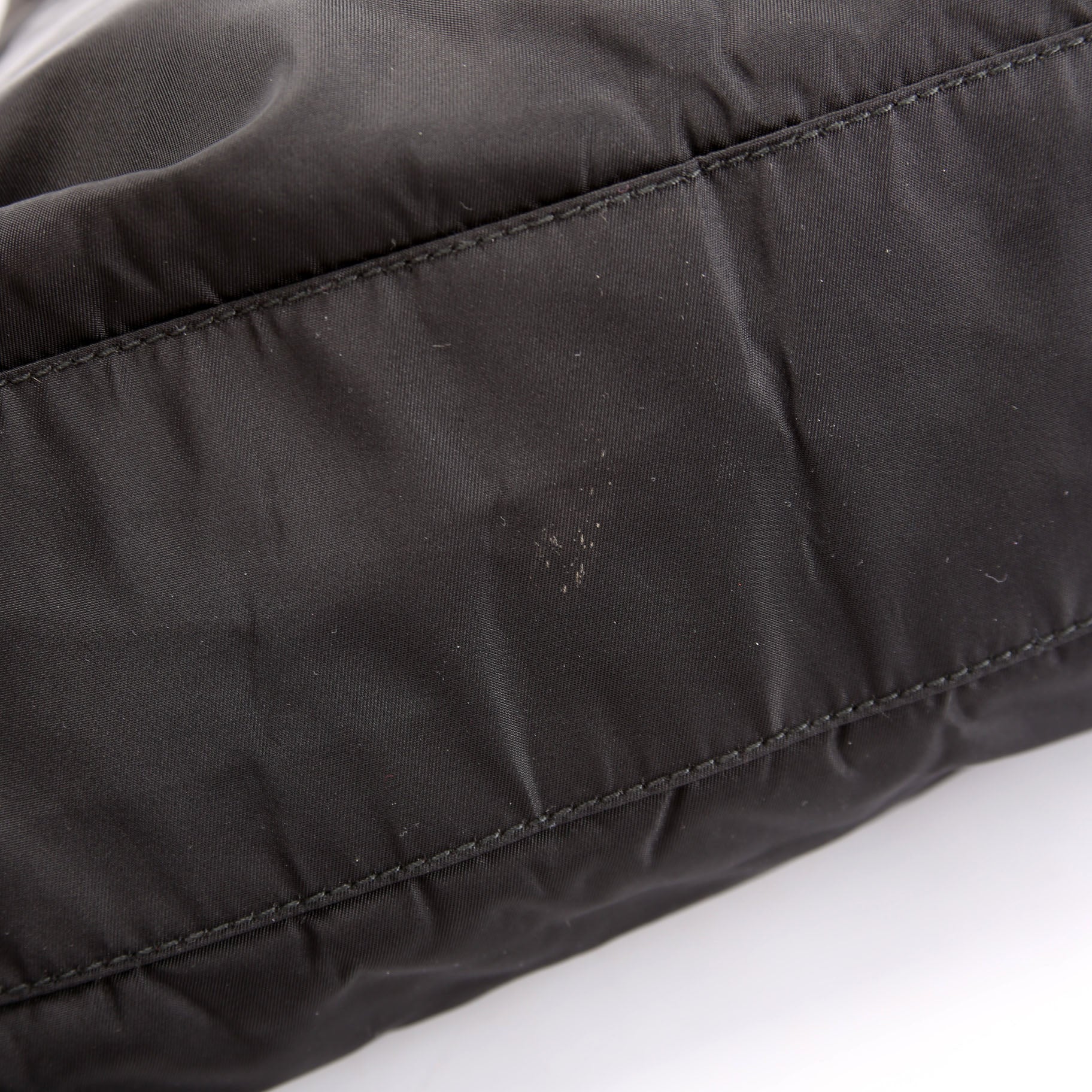 Nylon Top Handle Vintage Black