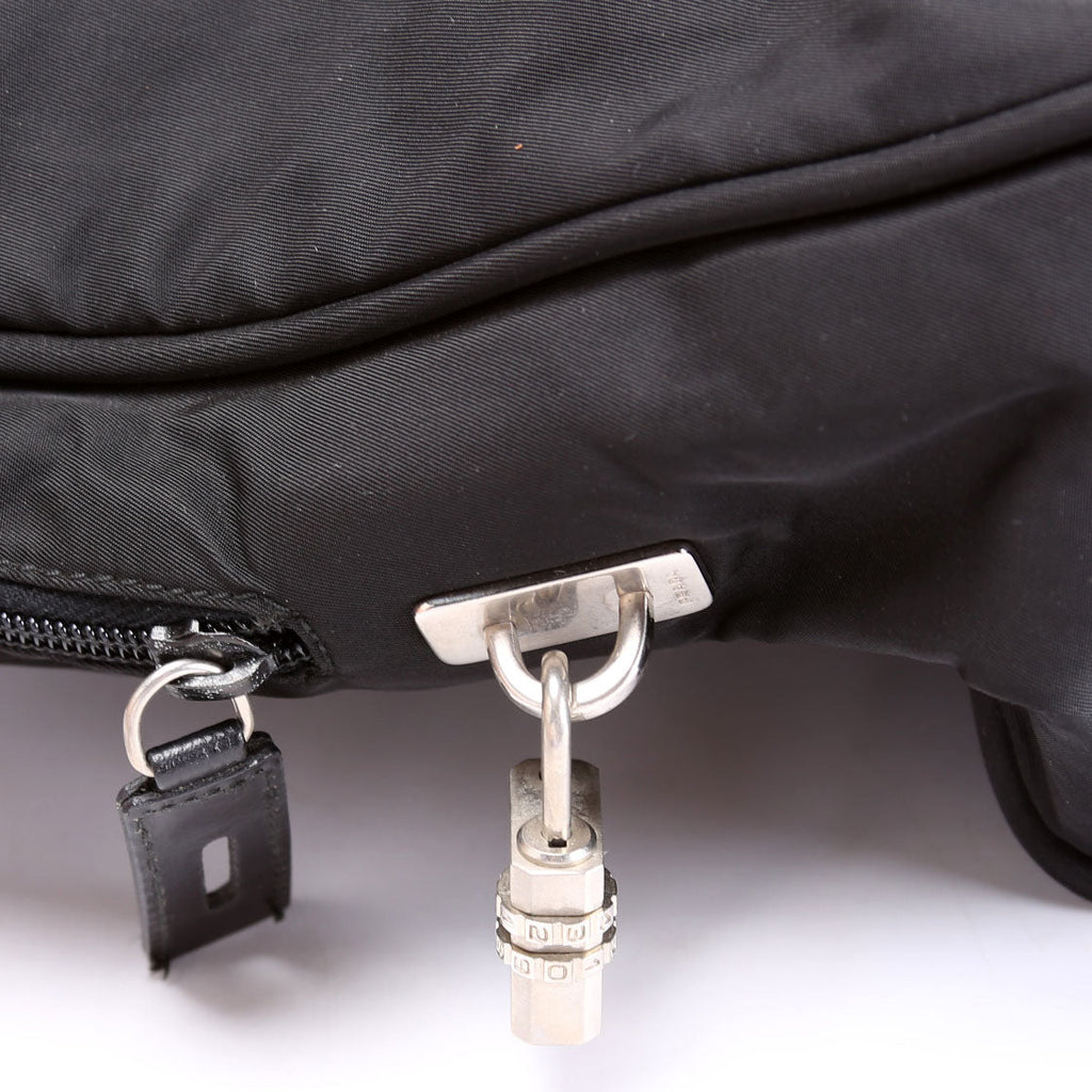 Nylon Top Handle Vintage Black