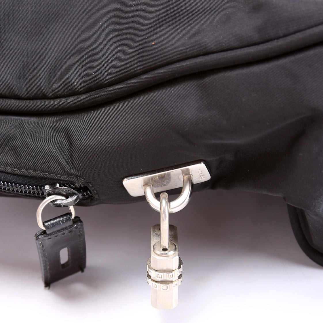 Nylon Top Handle Vintage Black