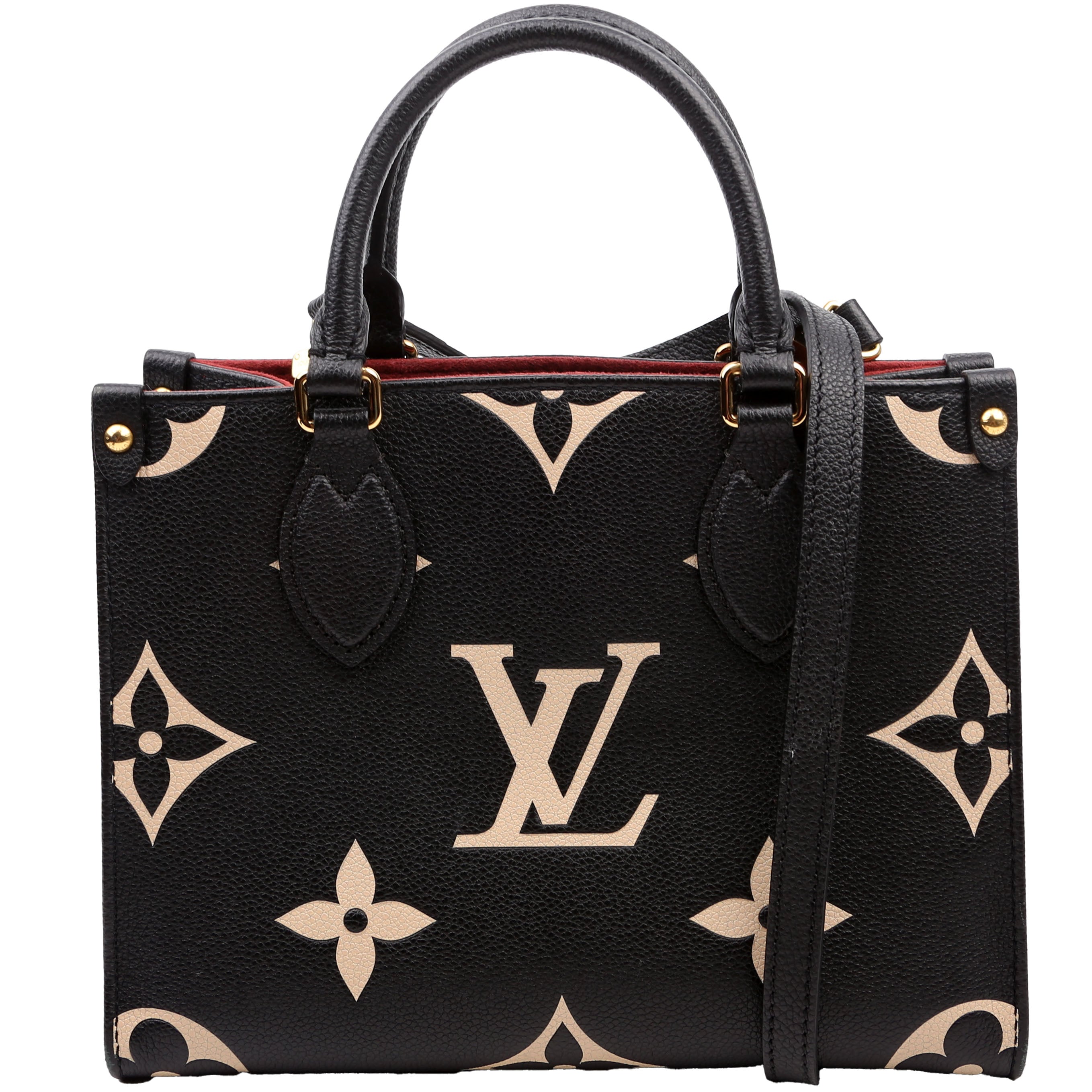 ONTHEGO PM Bicolor Empreinte Black/Cream