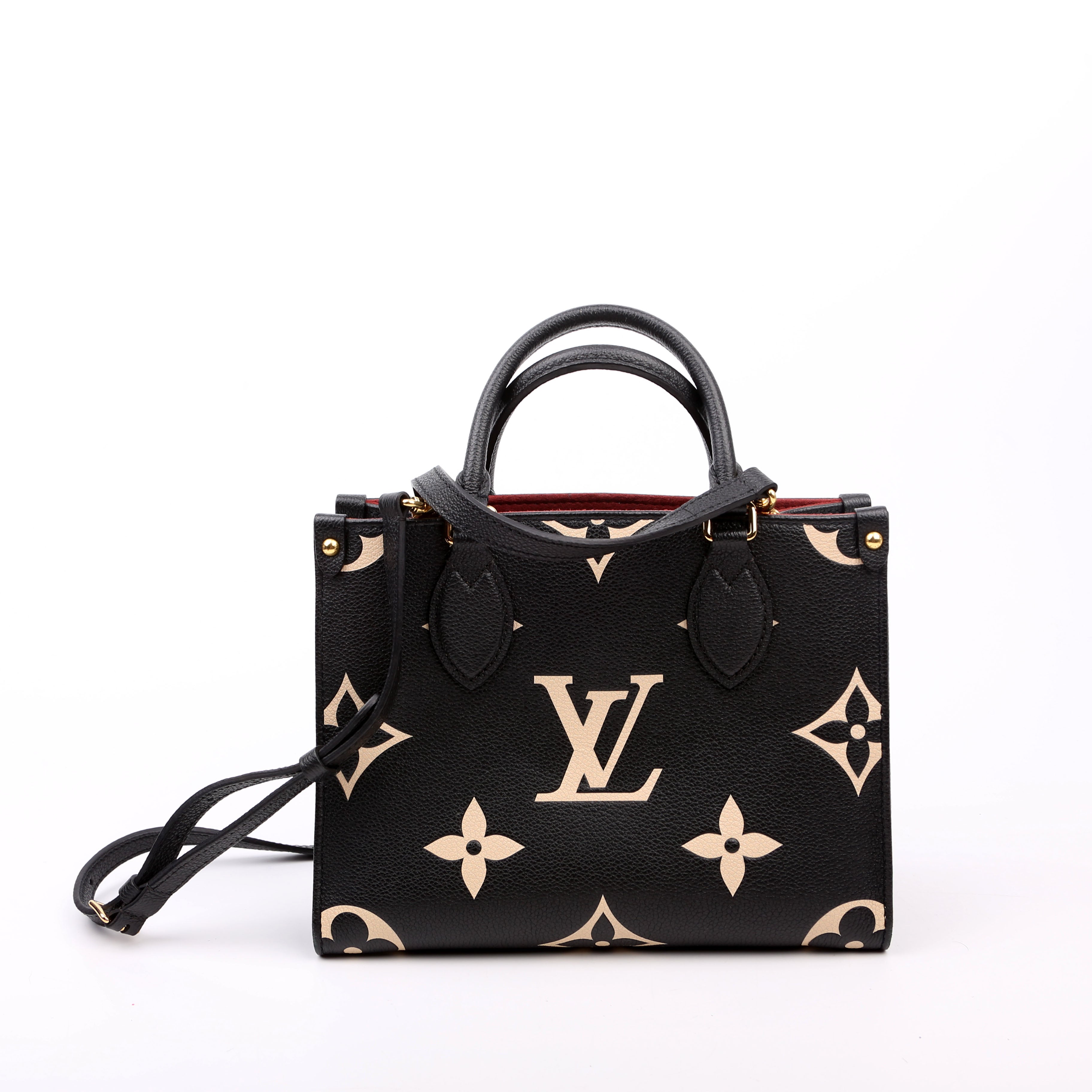ONTHEGO PM Bicolor Empreinte Black/Cream