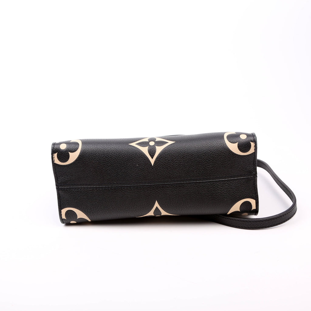 ONTHEGO PM Bicolor Empreinte Black/Cream