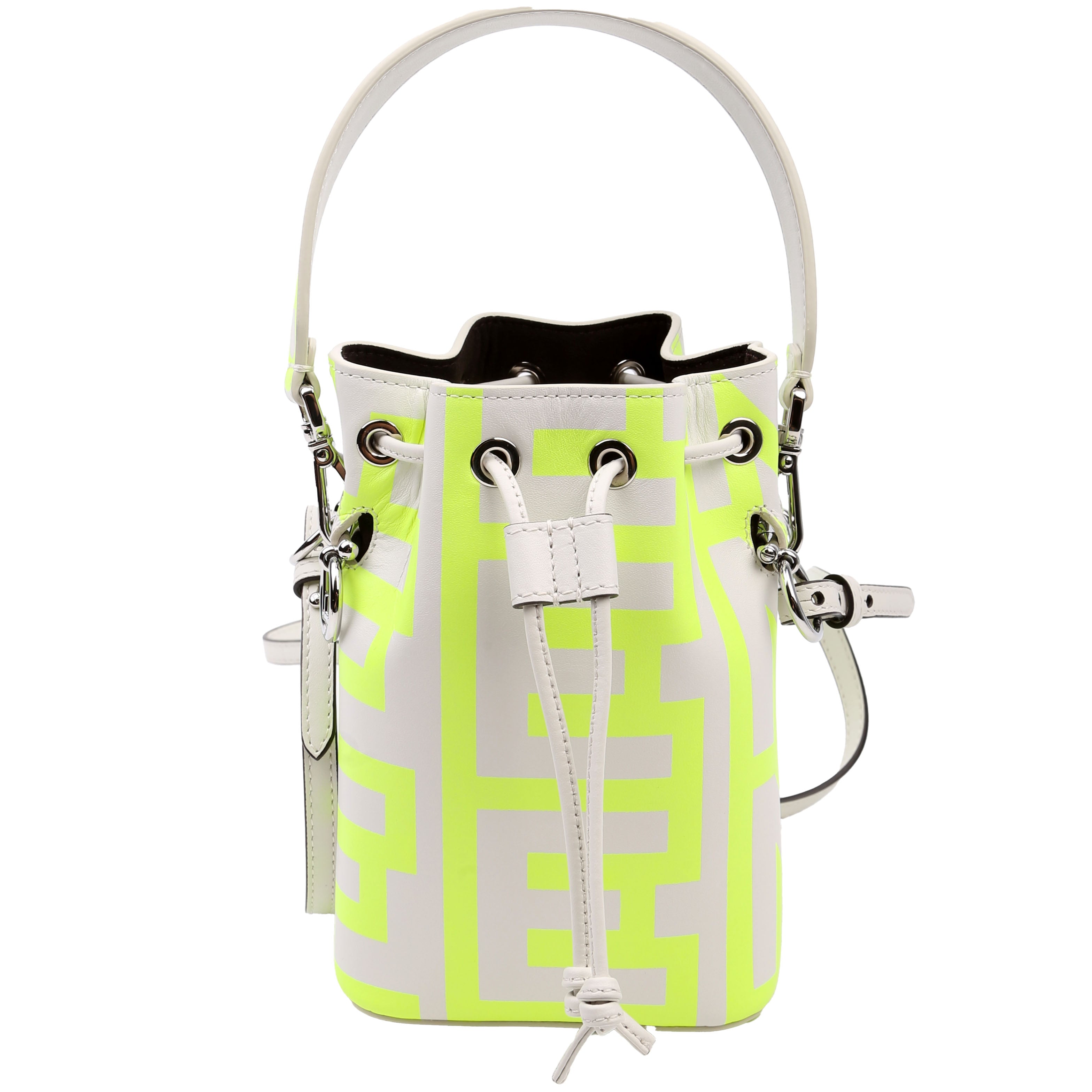 Fendi x Marc Jacobs Mon Tresor Mini Bucket Leather 8BS010 Yellow