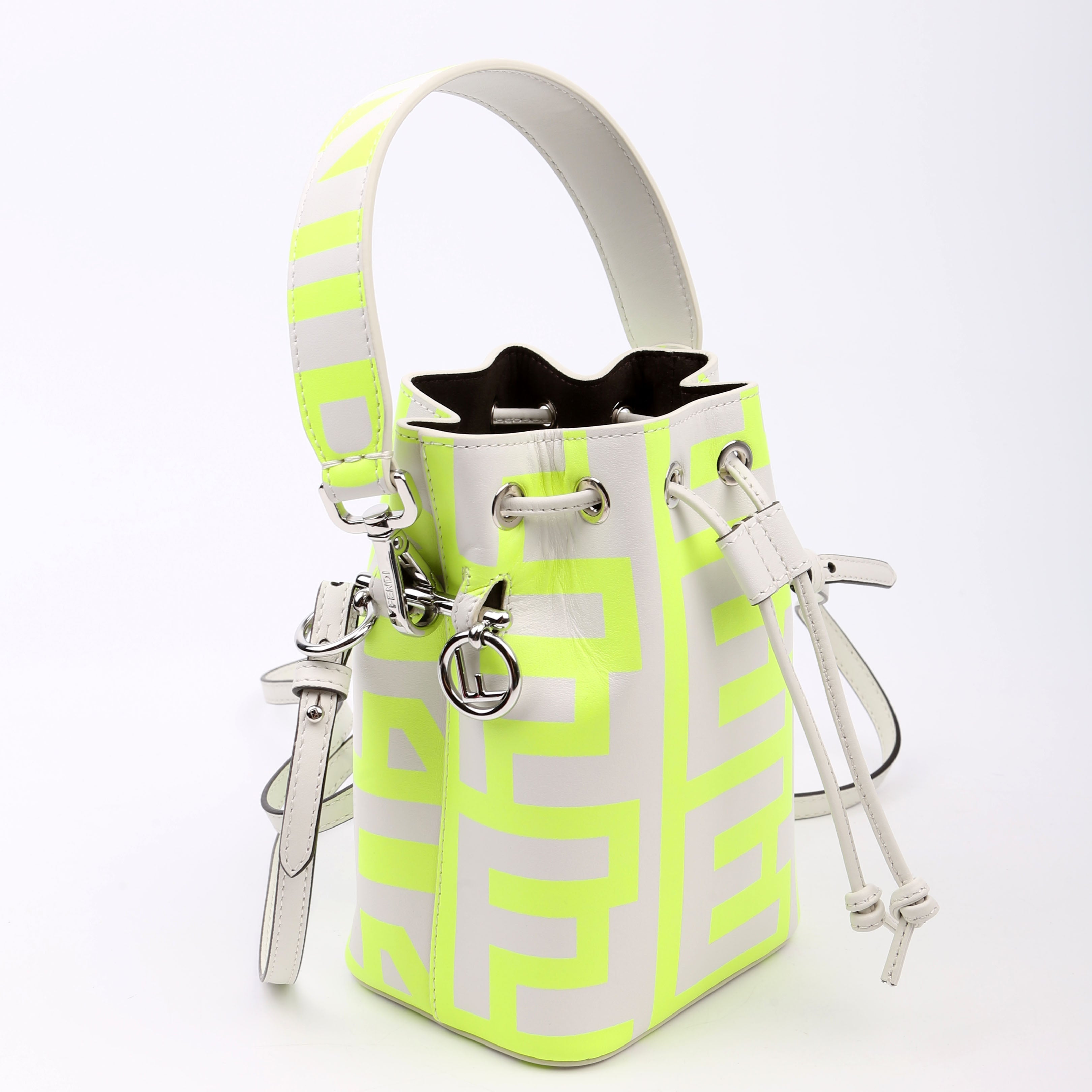 Fendi x Marc Jacobs Mon Tresor Mini Bucket Leather 8BS010 Yellow
