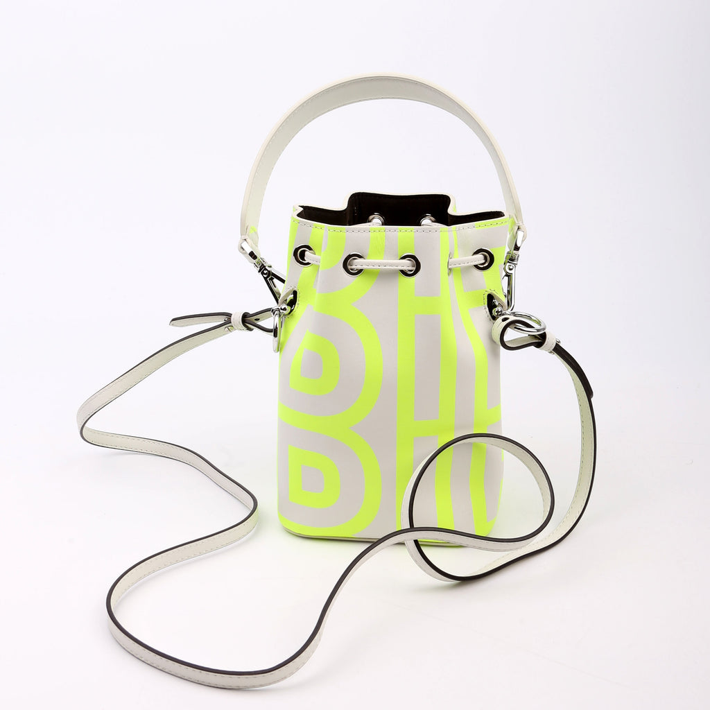 Fendi x Marc Jacobs Mon Tresor Mini Bucket Leather 8BS010 Yellow