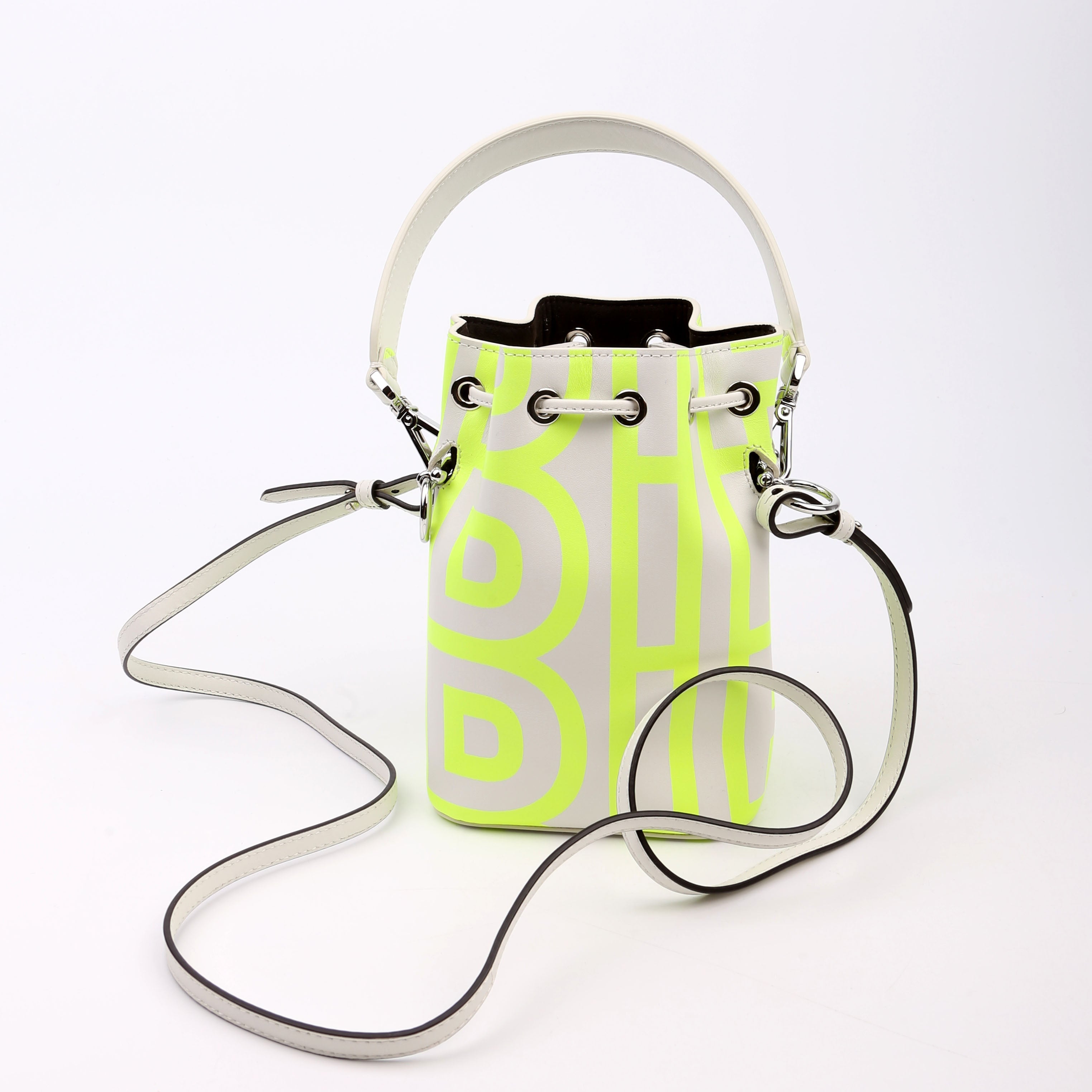 Fendi x Marc Jacobs Mon Tresor Mini Bucket Leather 8BS010 Yellow