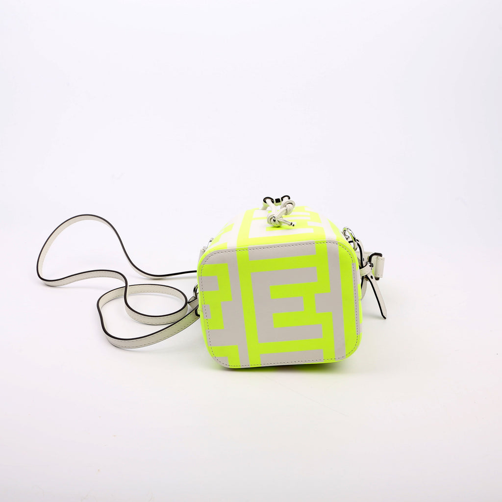Fendi x Marc Jacobs Mon Tresor Mini Bucket Leather 8BS010 Yellow