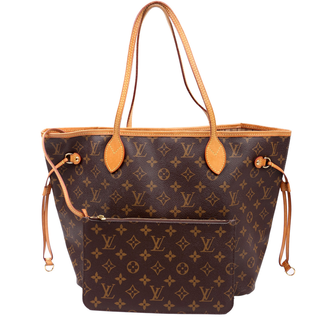 Neverfull with Wallet MM Monogram