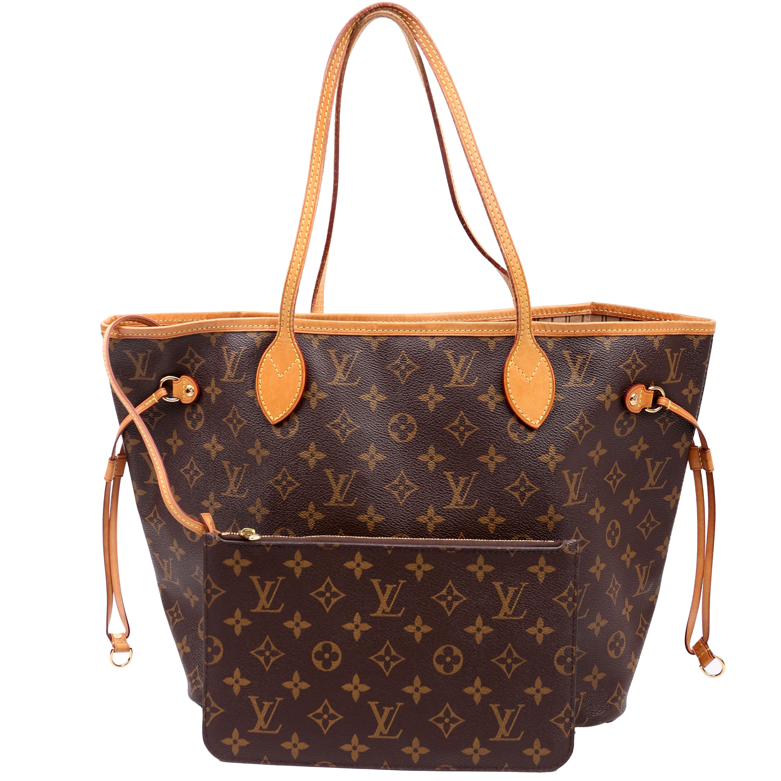 Neverfull with Wallet MM Monogram