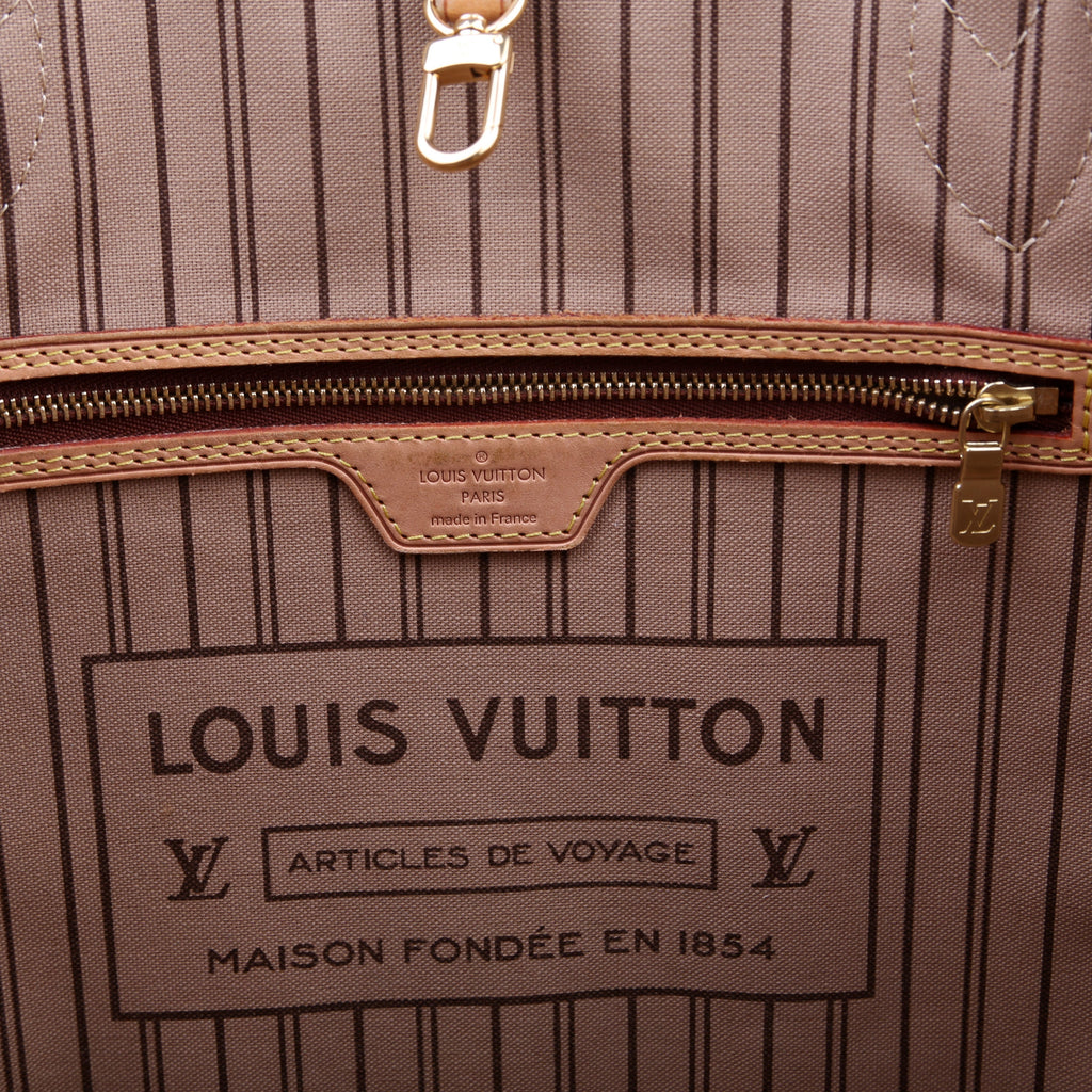 Neverfull with Wallet MM Monogram