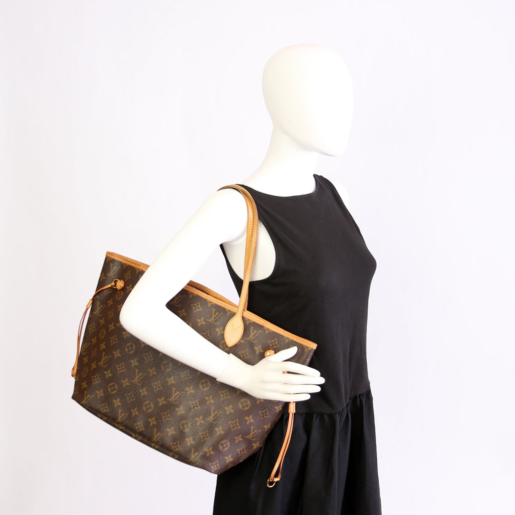 Neverfull with Wallet MM Monogram