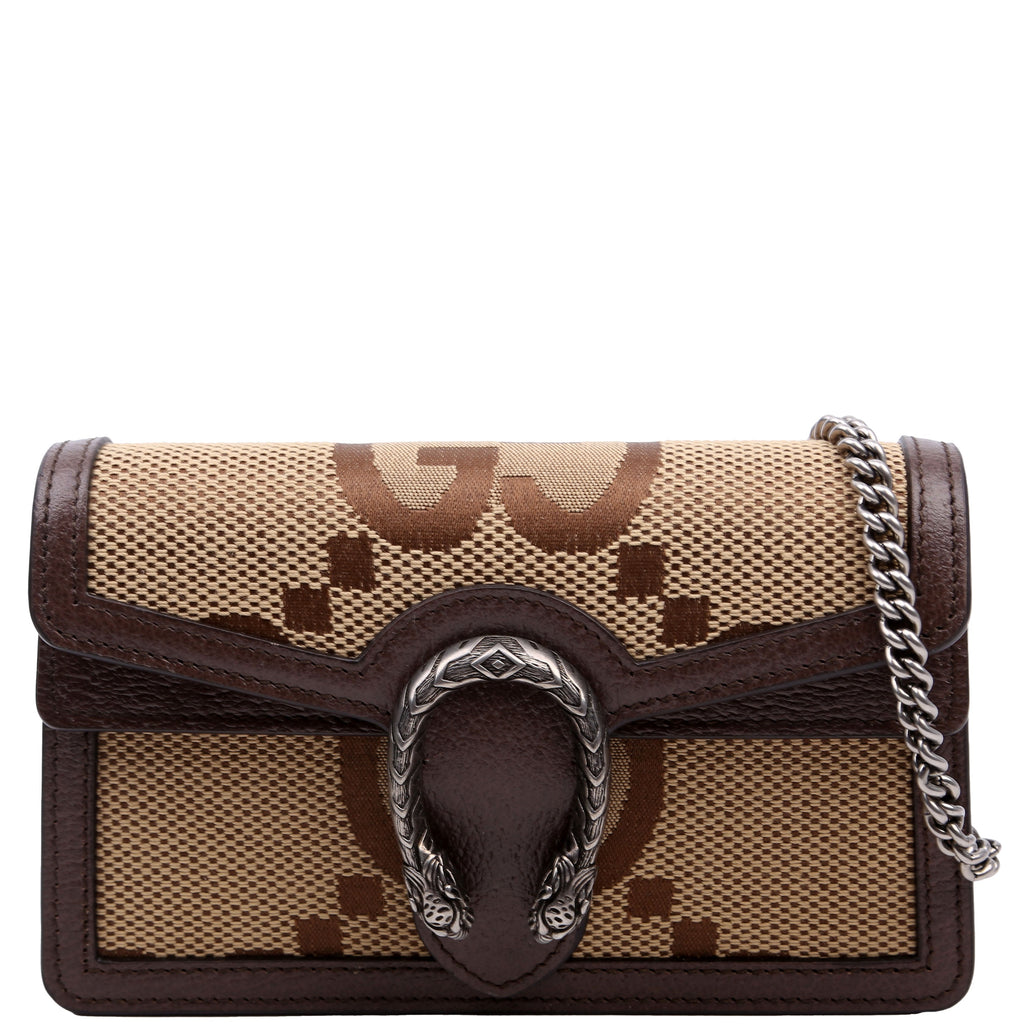476432 Dionysus Jumbo GG Super Mini Brown