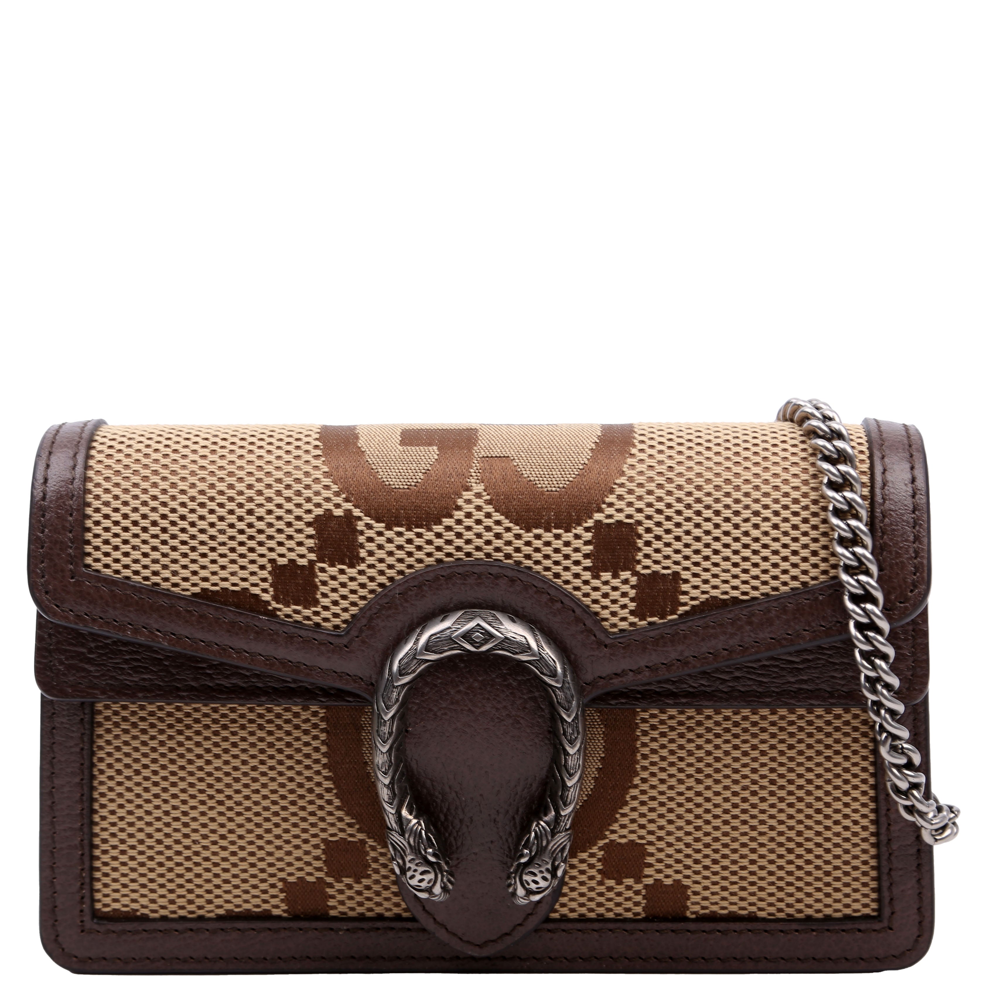476432 Dionysus Jumbo GG Super Mini Brown