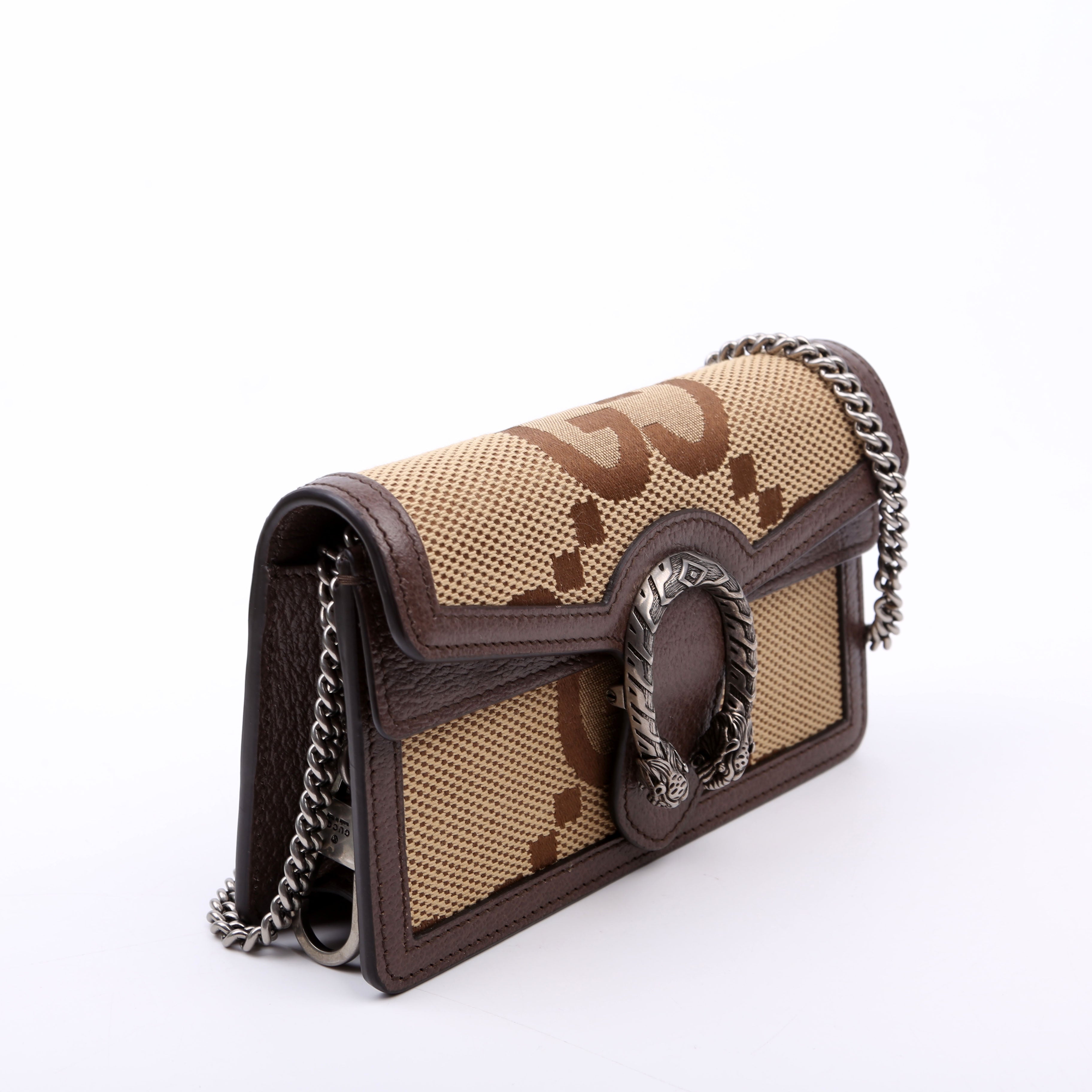 476432 Dionysus Jumbo GG Super Mini Brown