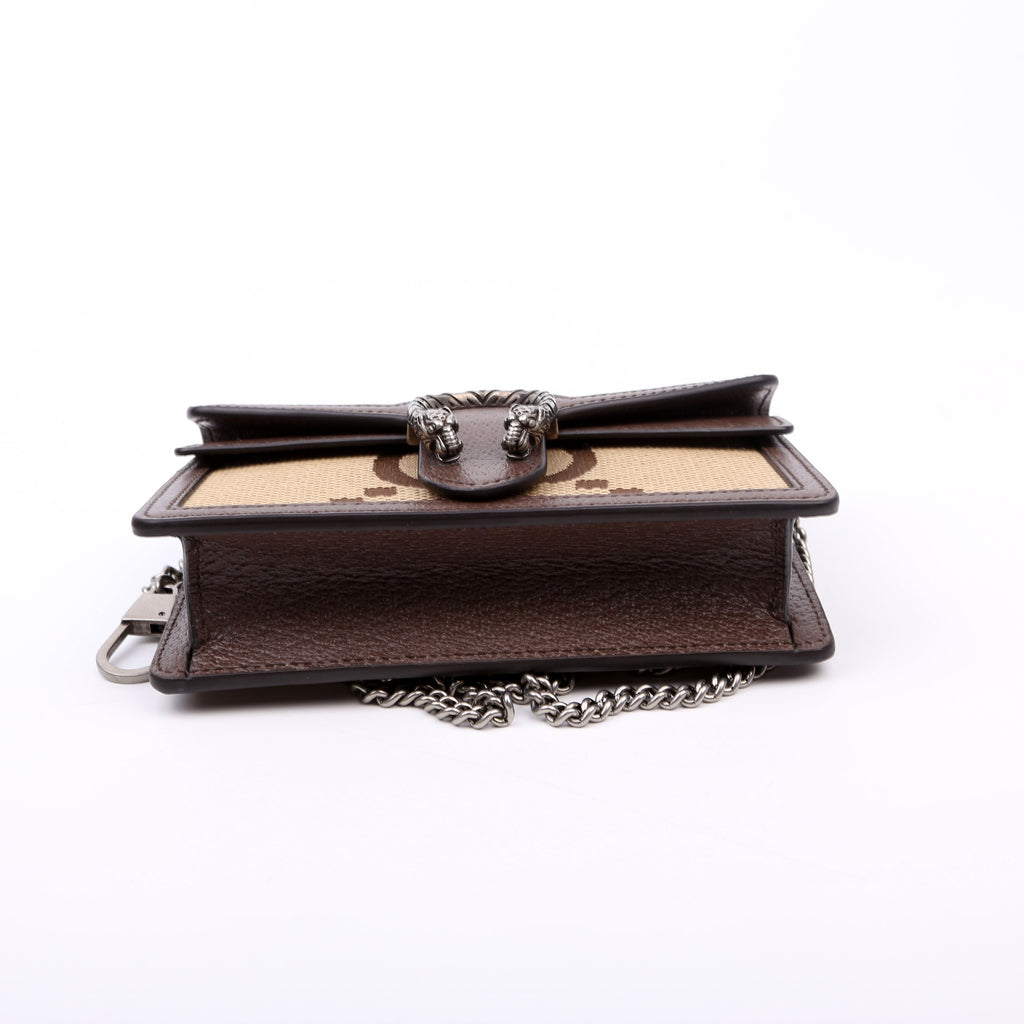 476432 Dionysus Jumbo GG Super Mini Brown