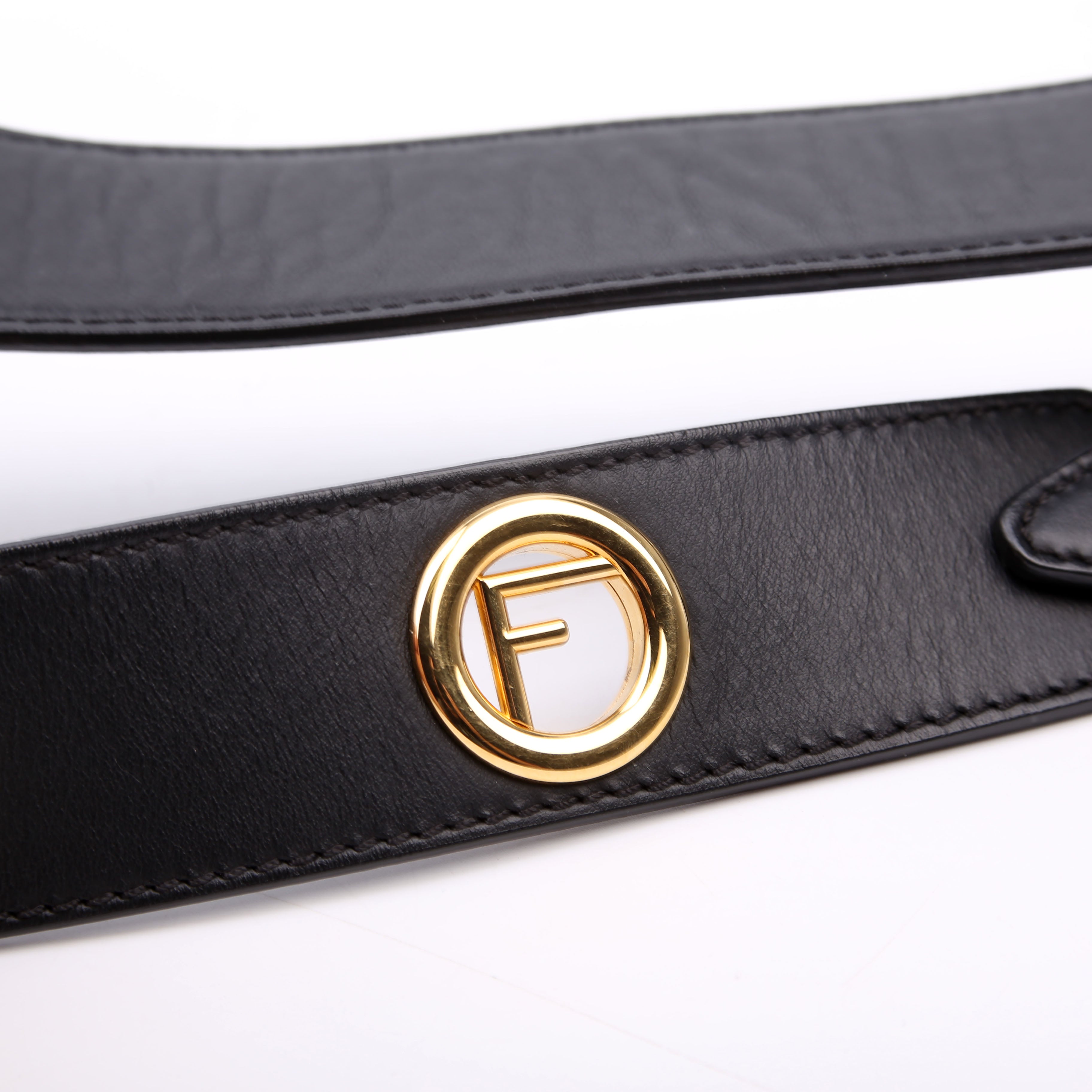 8BT287 F is Fendi Camera Bag Black