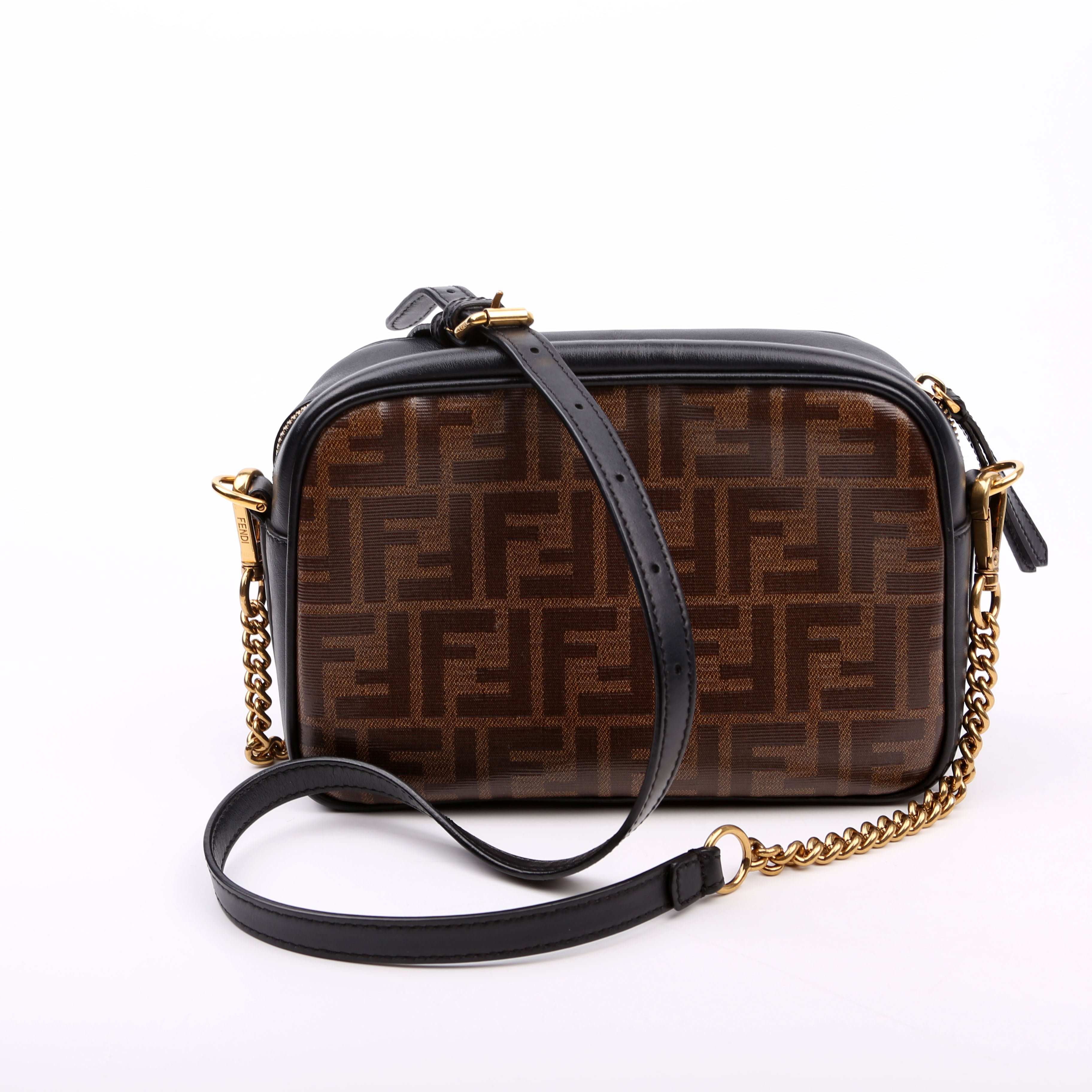 8BT287 Coated Canvas Small Camera Bag