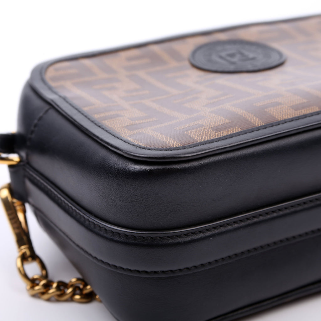 8BT287 Coated Canvas Small Camera Bag