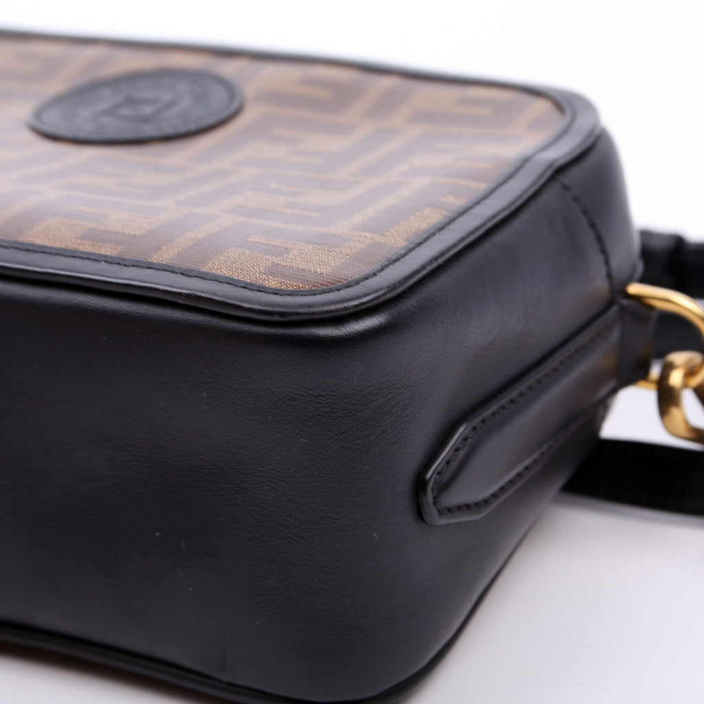 8BT287 Coated Canvas Small Camera Bag