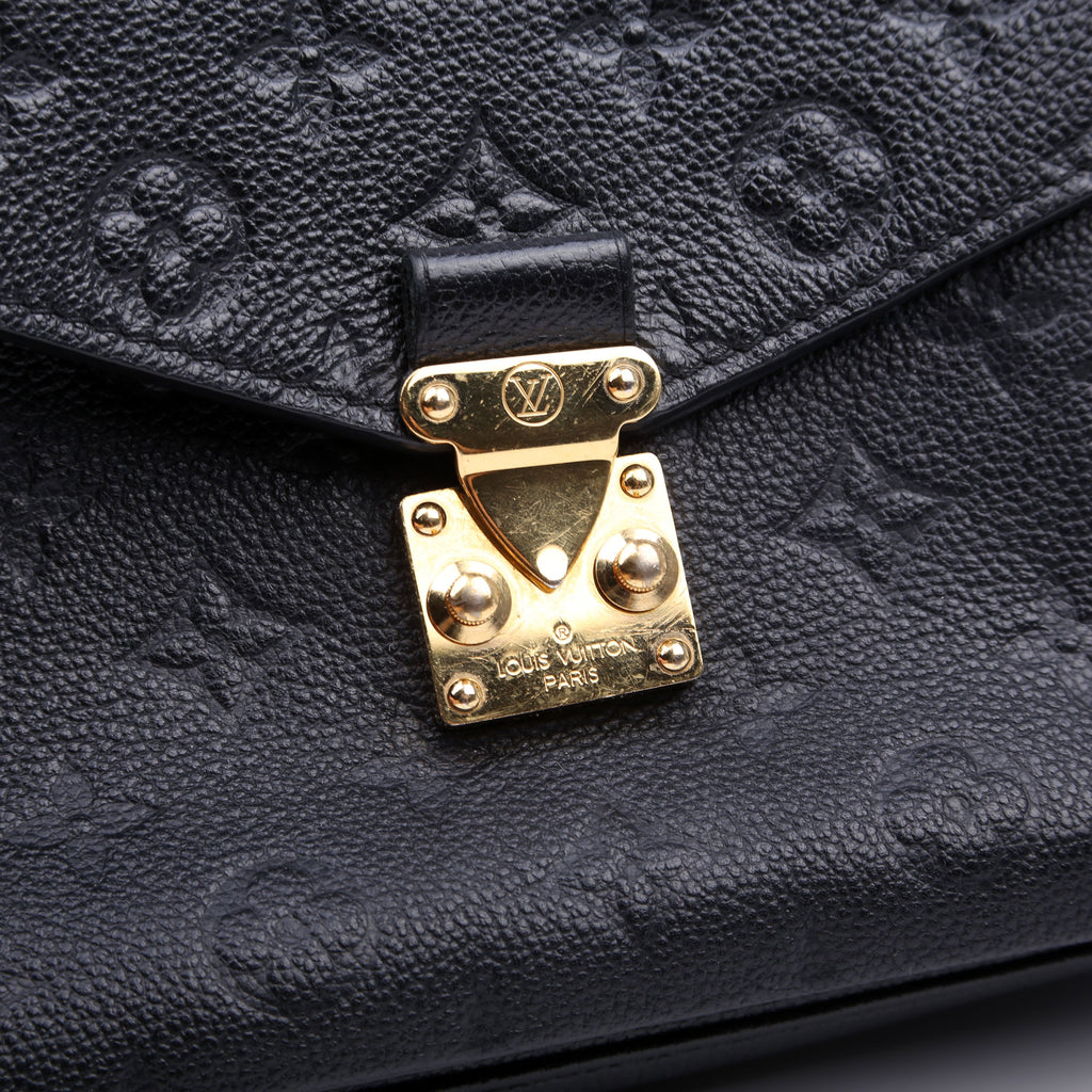 Pochette Metis Empreinte Black