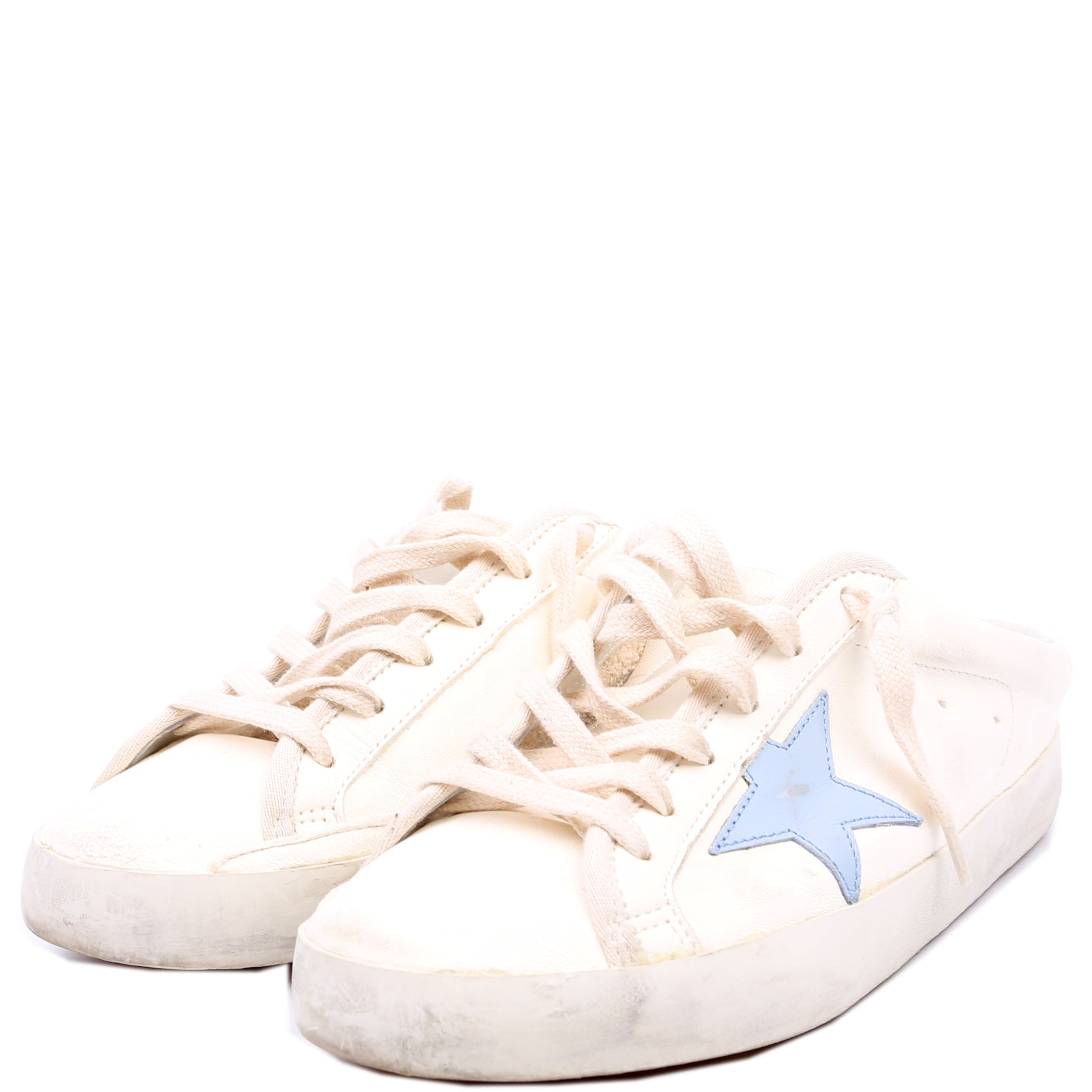 Superstar Sabot Sneakers Size 39 White/Blue
