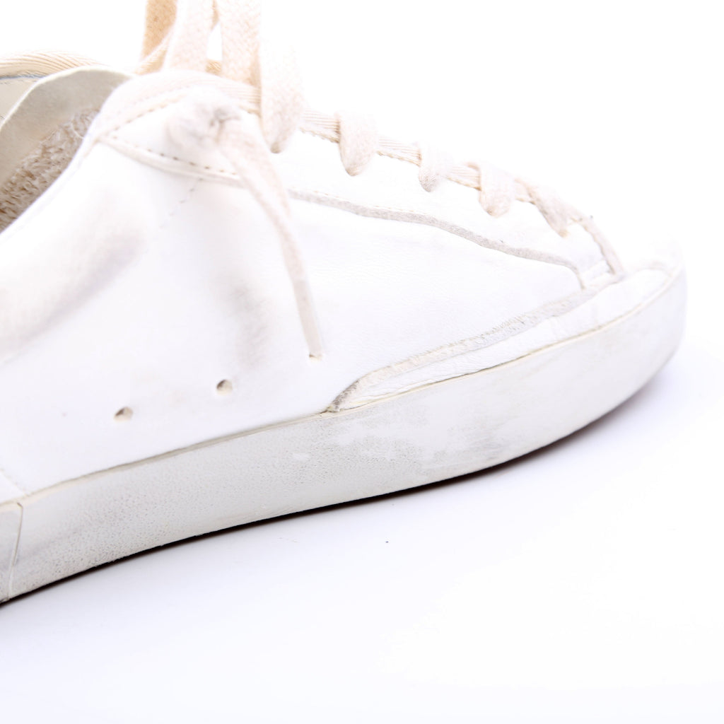 Superstar Sabot Sneakers Size 39 White/Blue