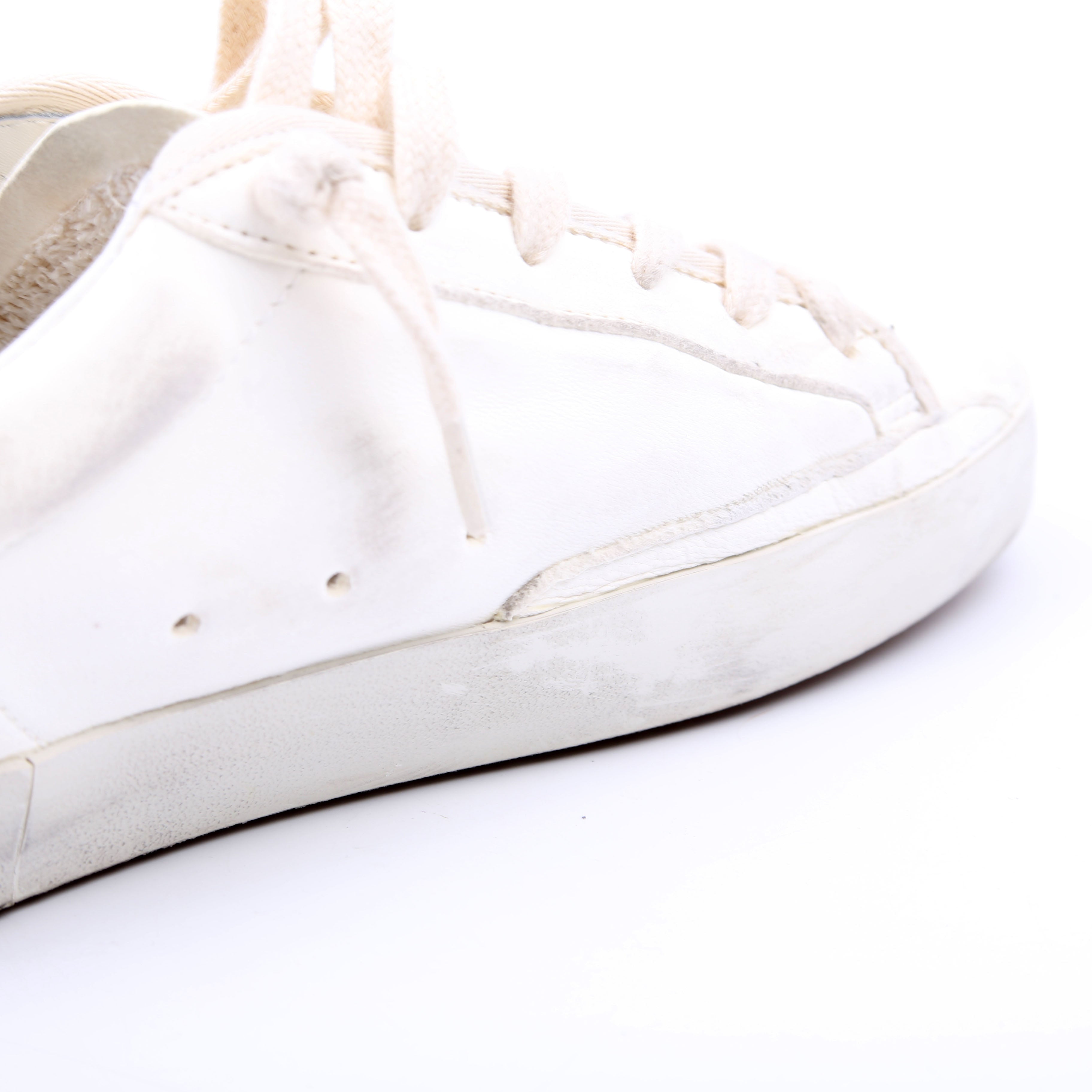 Superstar Sabot Sneakers Size 39 White/Blue