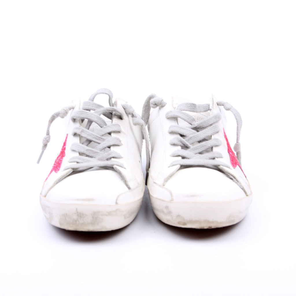 Superstar Sabot Sneakers Size 39 White/Pink